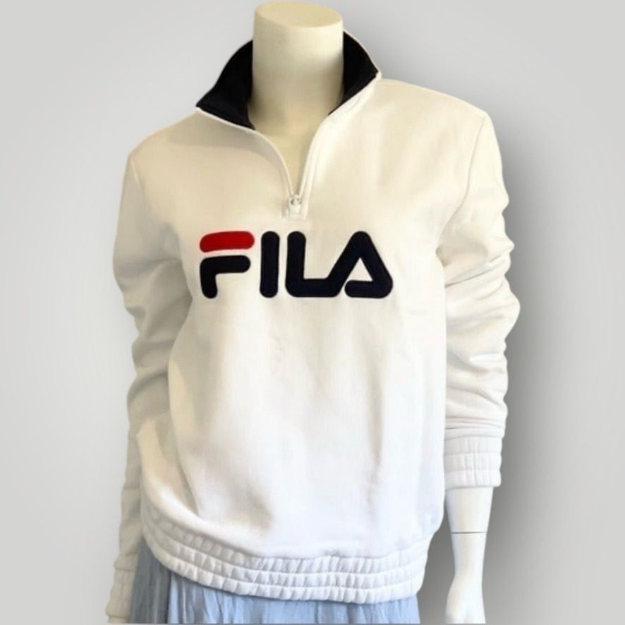 Fila Fila women's half-zip pullover sweatshirt small Size S / US 4 / IT 40 - 1 Thumbnail
