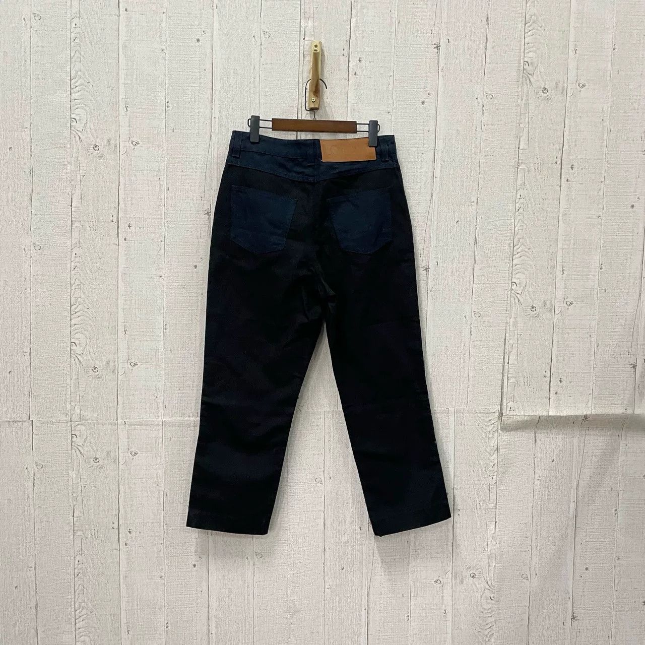 Loewe LOEWE Black Blue Cropped Pants Size US 28 / EU 44 - 2 Thumbnail