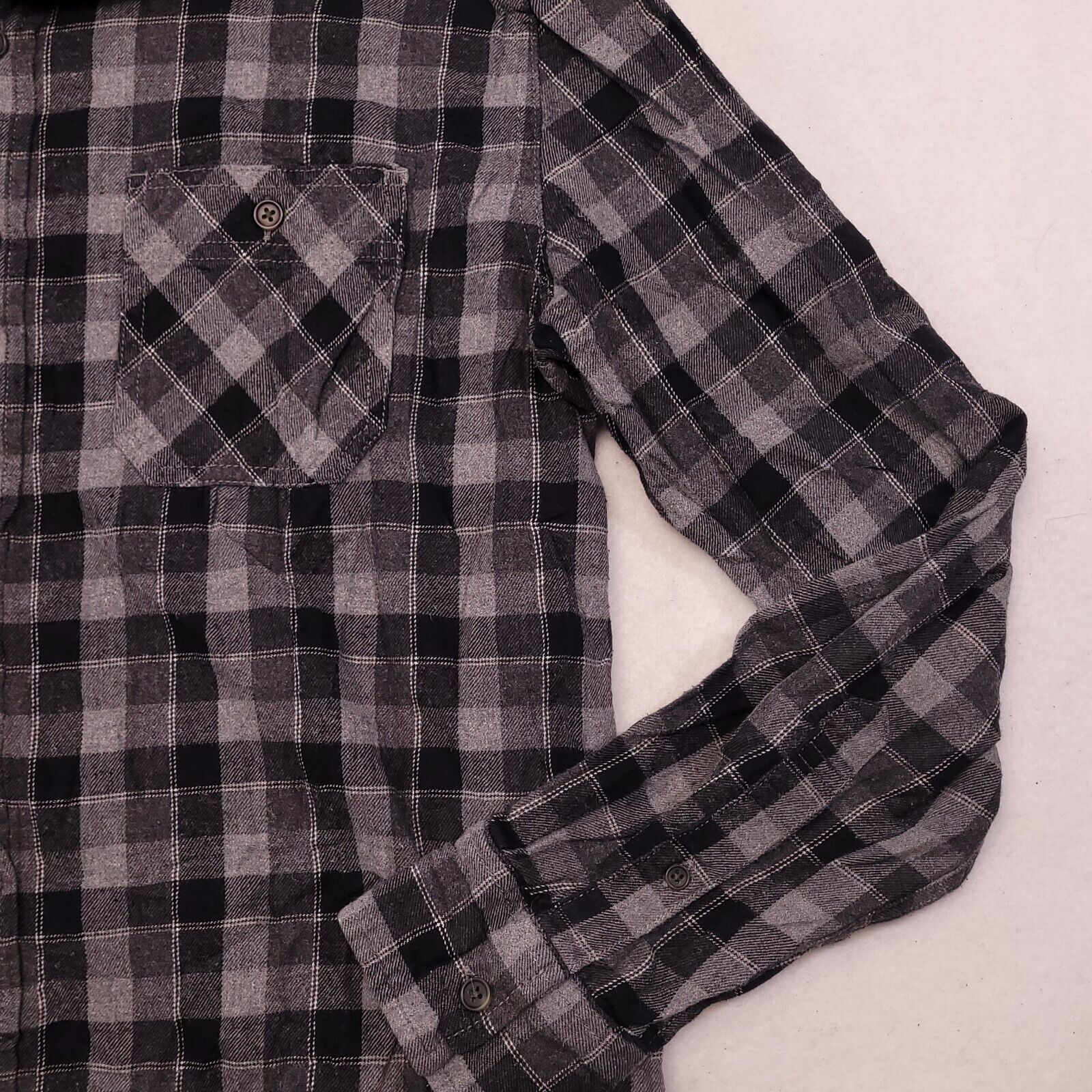 Arizona Jean Co. Arizona Jean Co Gingham Flannel Button Up Shirt Mens Size M Size US M / EU 48-50 / 2 - 6 Thumbnail
