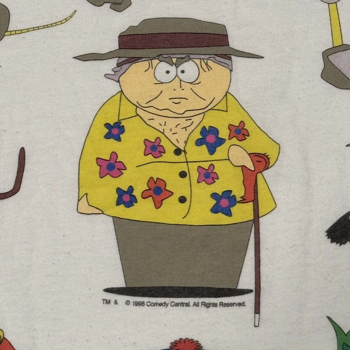 Vintage 1998 South Park Dr. A. Mephesto Season 1 Episode 5 T-Shirt Size US L / EU 52-54 / 3 - 4 Thumbnail