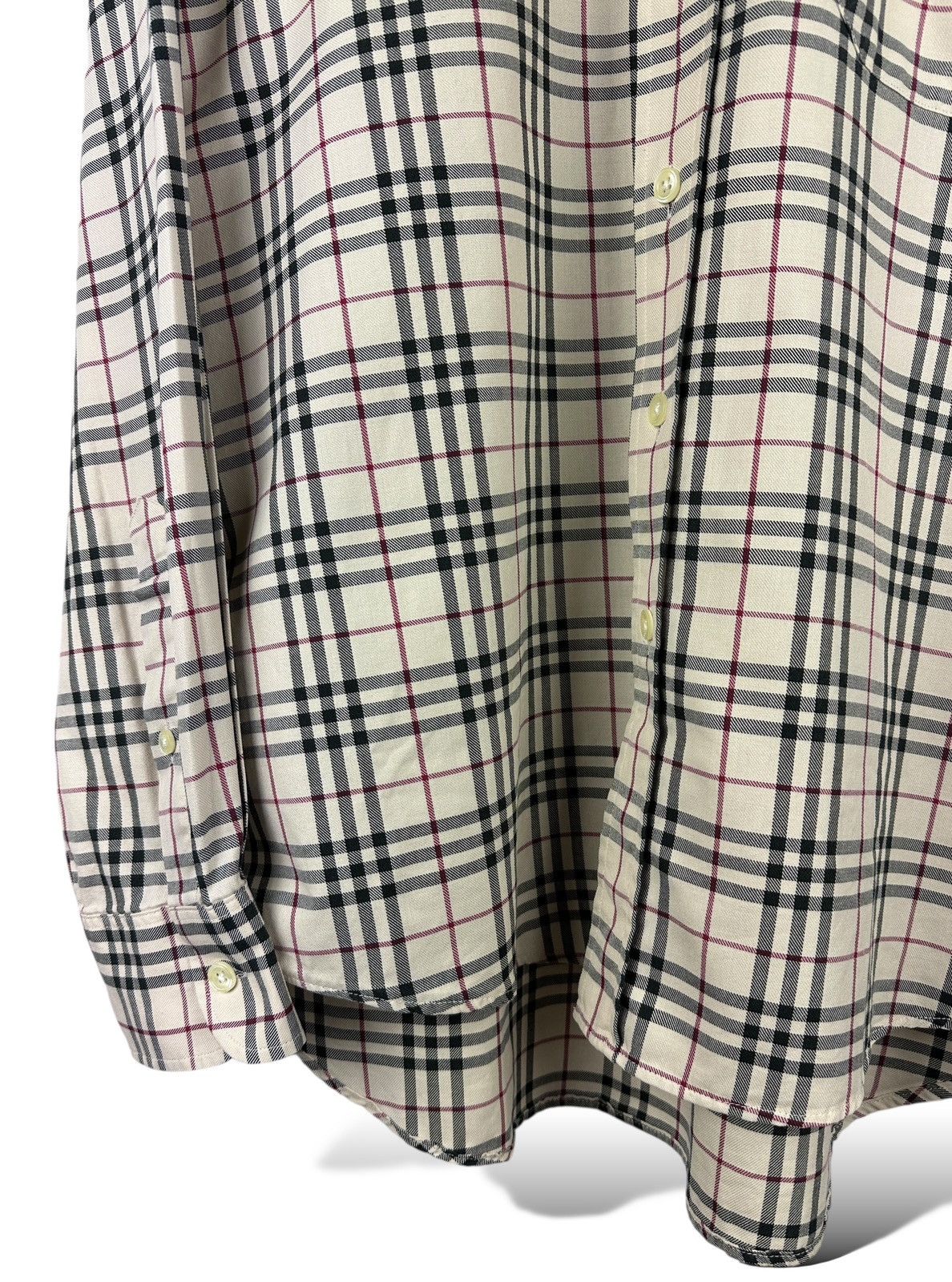 Burberry Vintage Burberry London Shirt Nova Check Long Sleeve Size US M / EU 48-50 / 2 - 5 Thumbnail