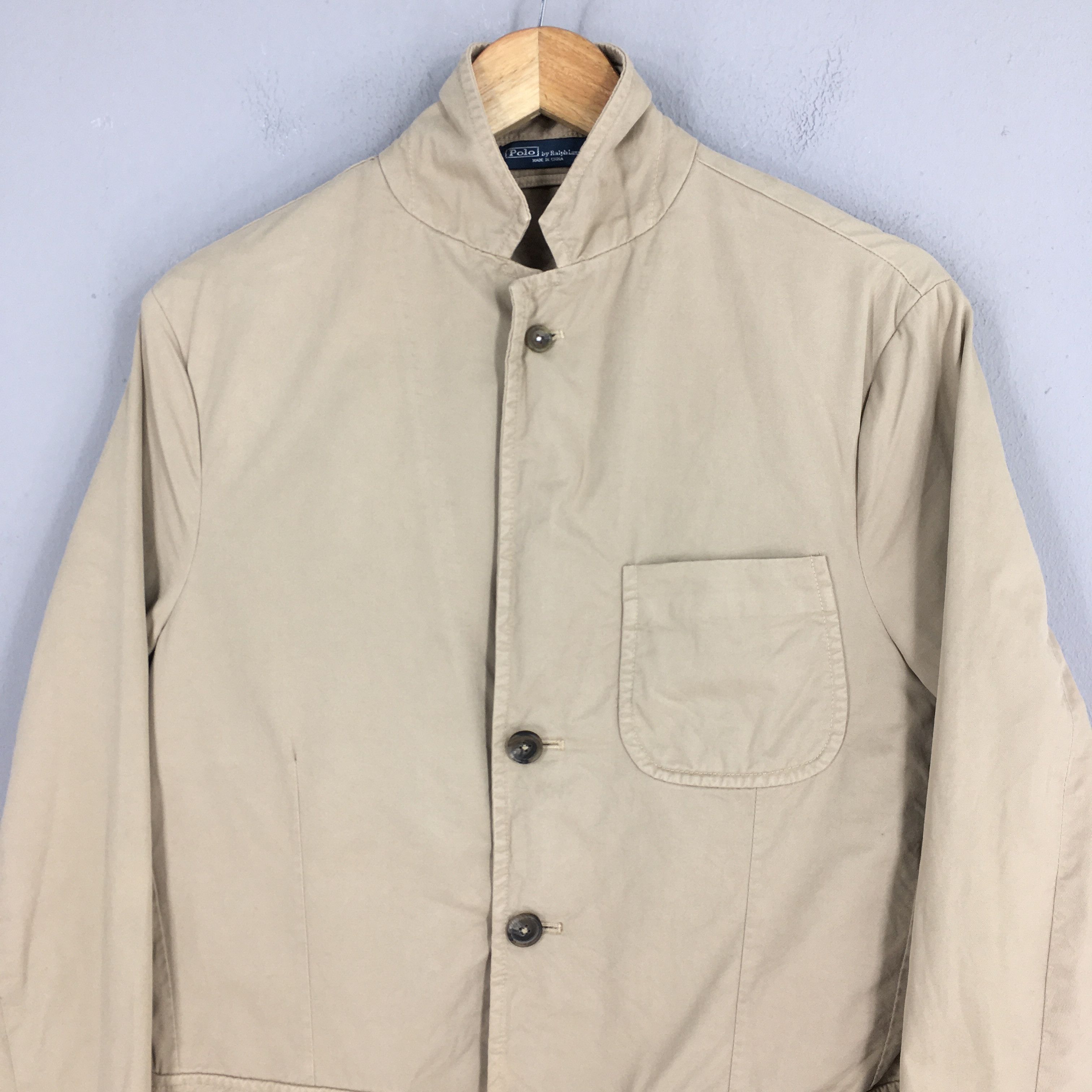 Polo Ralph Lauren Vintage 90's Polo Ralph Lauren Brown Casual Button Jacket S Size US S / EU 44-46 / 1 - 2 Thumbnail
