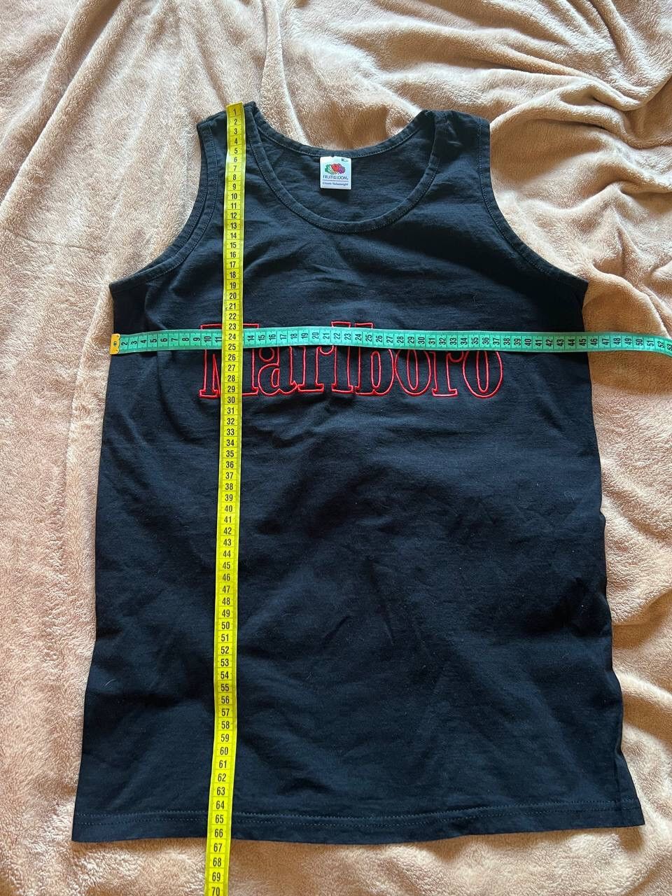 Other Vintage Marlboro Black Red Y2K Tank Top Sleeveless Tee Size US M / EU 48-50 / 2 - 4 Thumbnail