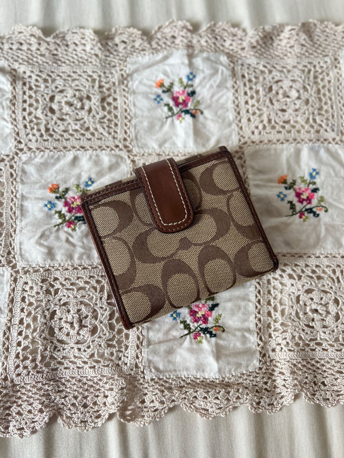 Coach vintage wallet coach trifold Size ONE SIZE - 6 Thumbnail