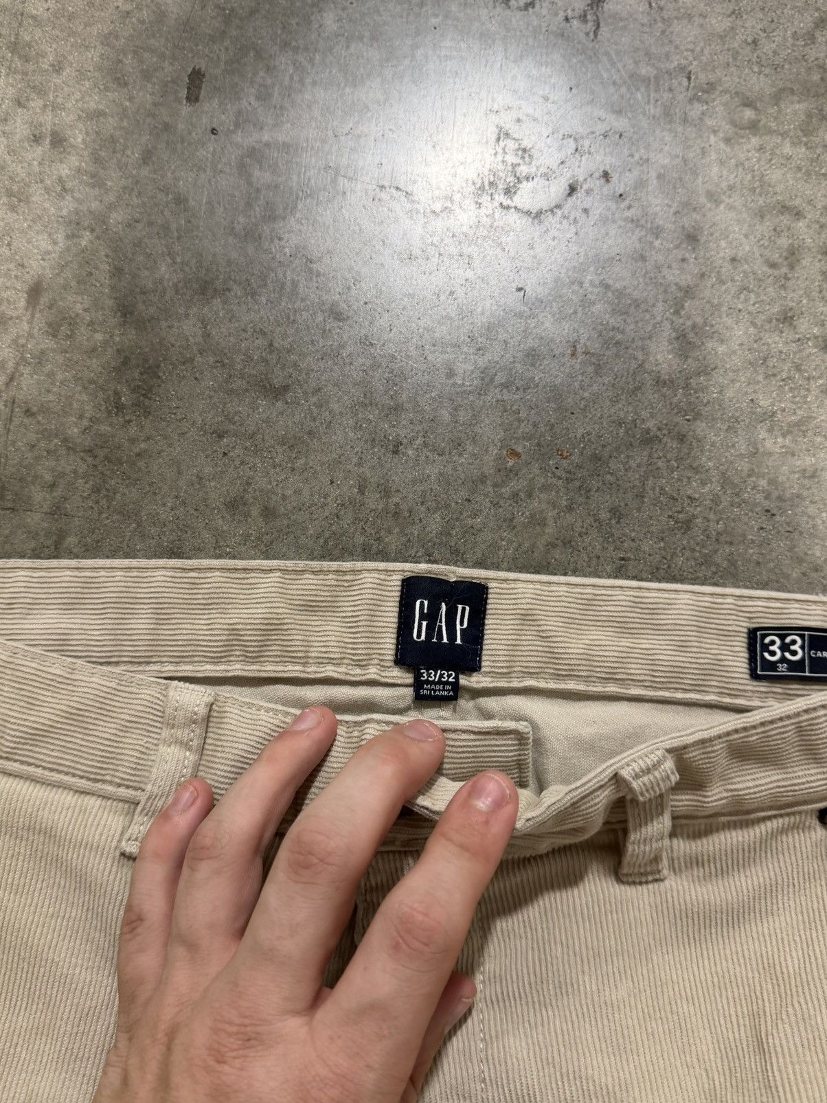 Gap vintage Gap Double Knee Carpenter Pants Size US 35 - 2 Thumbnail