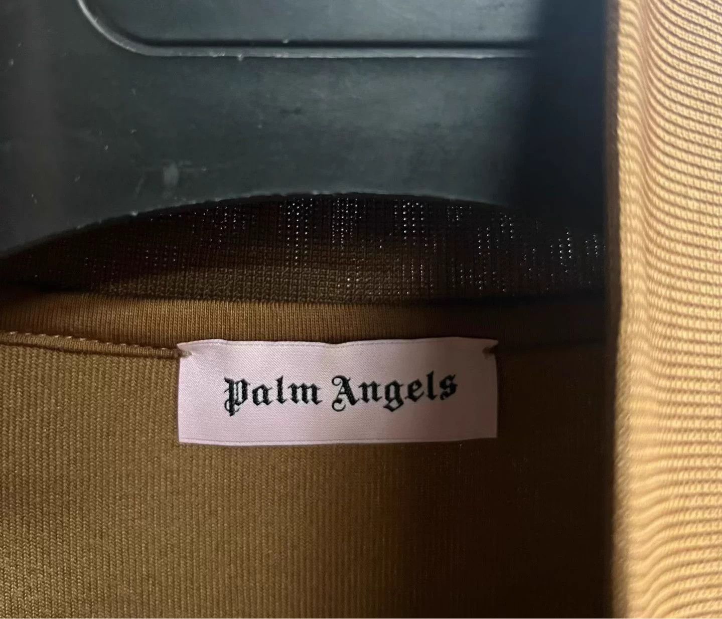 Palm Angels Palm Angels Brown Logo Zipper Track Jacket S Size S / US 4 / IT 40 - 4 Thumbnail