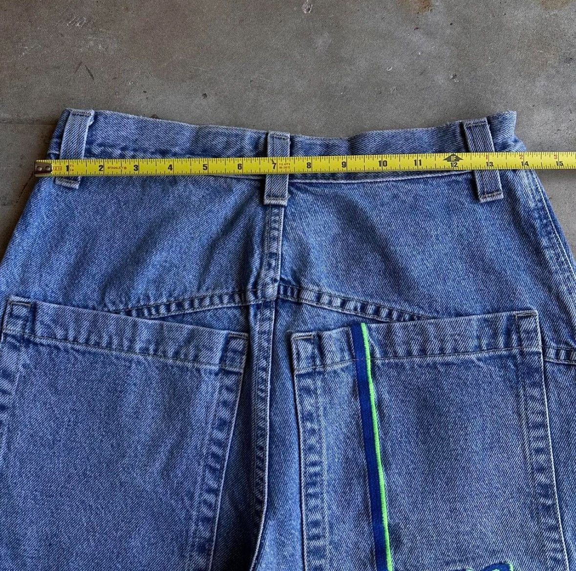 JNCO Vintage 90s JNCO Boarder 2199 Collection, Blue Wash Size US 29 - 7 Thumbnail