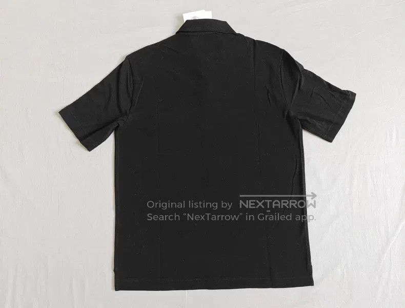 Hermes Hermes Polo shirt short-sleeved, black, H embroidery, 100% Size US L / EU 52-54 / 3 - 7 Thumbnail