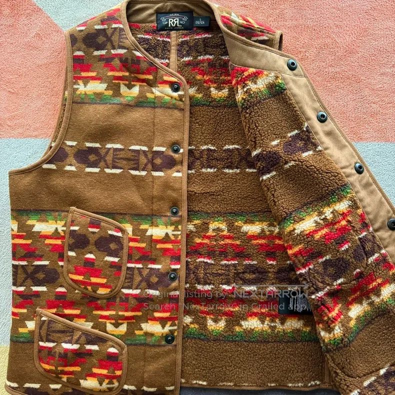 RRL Ralph Lauren RRL Ralph Lauren Southwest vest Size US S / EU 44-46 / 1 - 2 Thumbnail