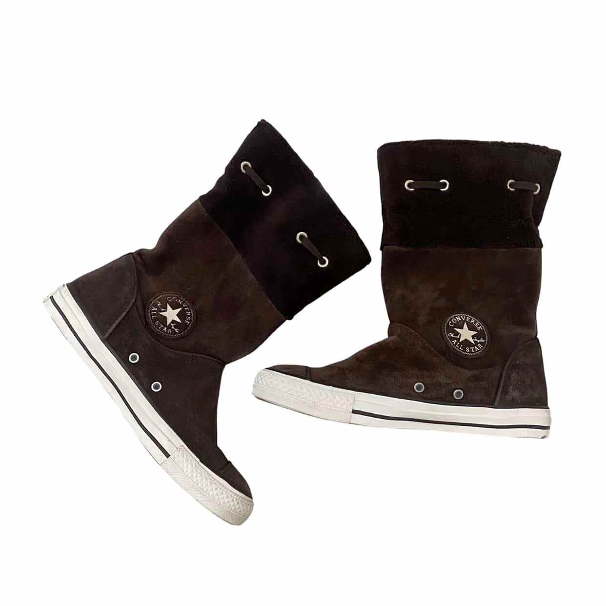 Converse Converse All Star Chuck Taylor Suede Fold Down Ankle Boots Size US 8.5 / IT 38.5 - 14 Thumbnail