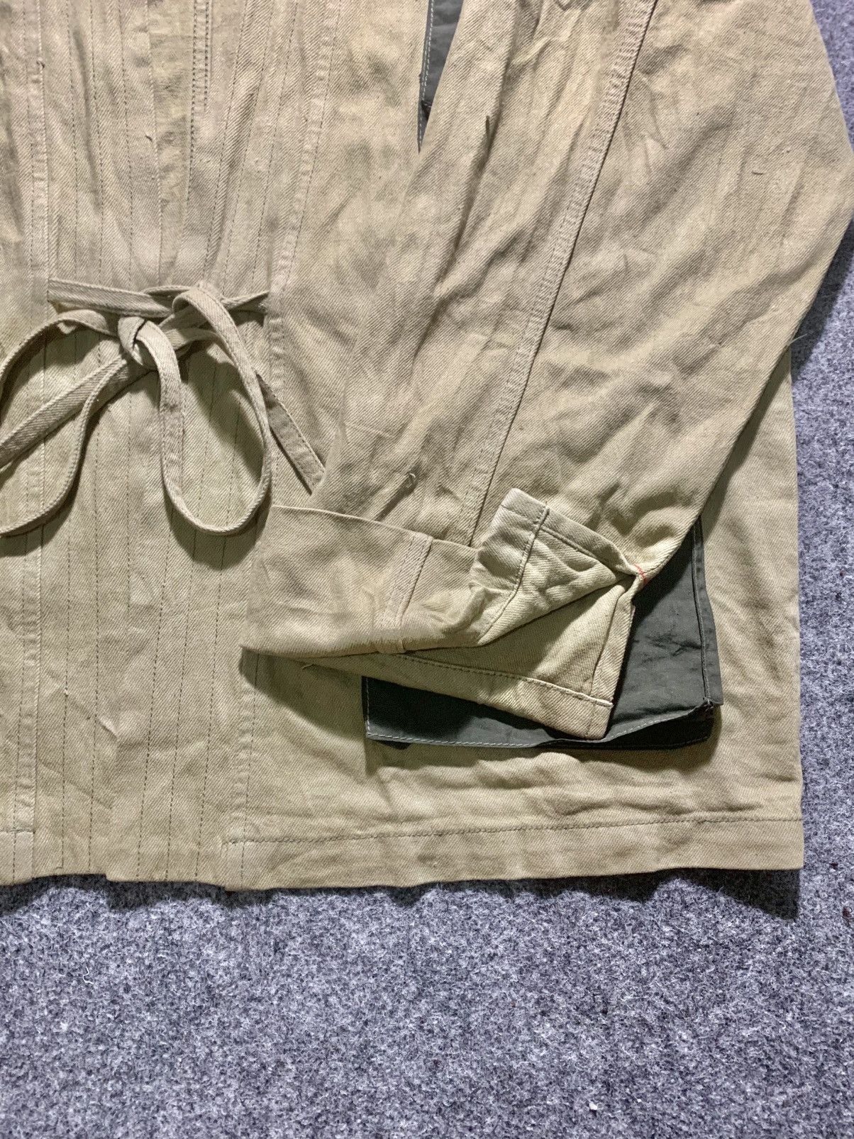 Ekam Vtg Kimono Jacket Multy Pocket Military Style Size L / US 10 / IT 46 - 4 Thumbnail