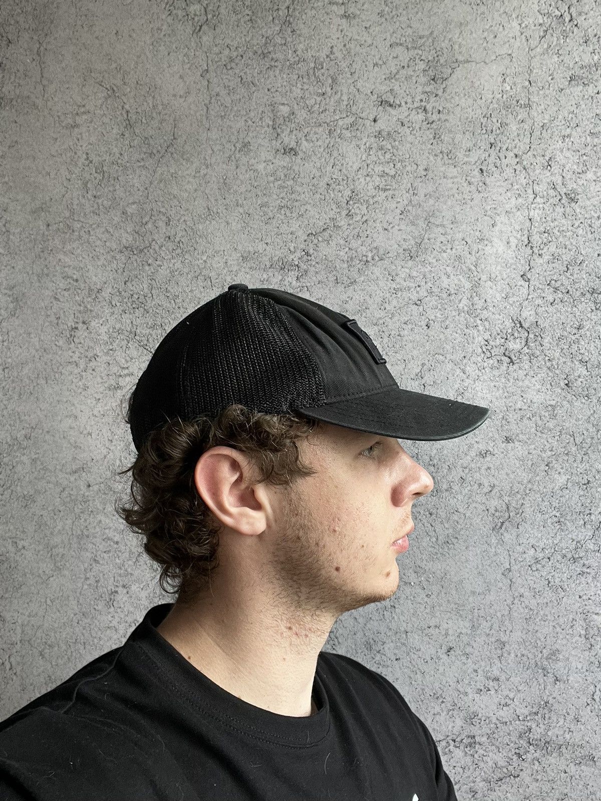 Oakley Oakley Men’s Trucker Cap Faded Hat Y2K Box Logo Size ONE SIZE - 4 Thumbnail