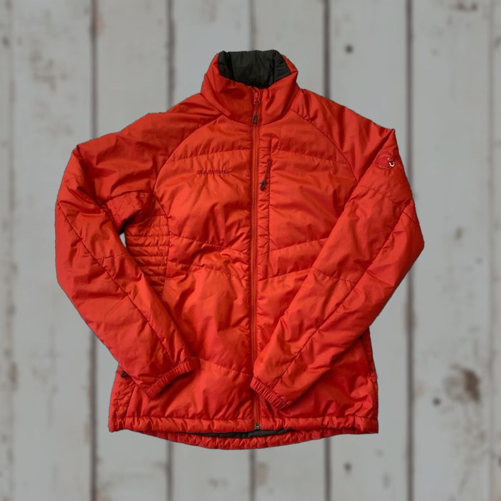 Mammut Mammut Quilted Jacket Women's Small Red Full Zip Jacket Women S Red Full Zip Mammut Albula Size S / US 4 / IT 40 - 1 Thumbnail
