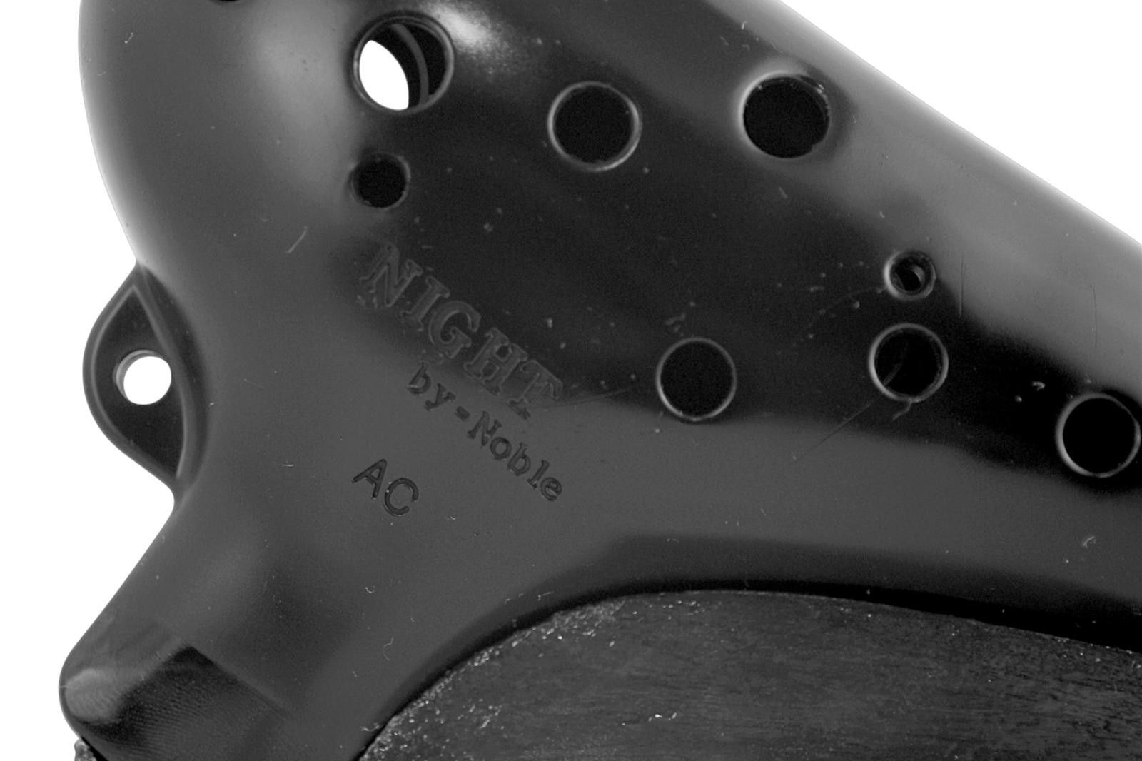 Night by Noble Ocarina – Alto C - Black Finish, Stand