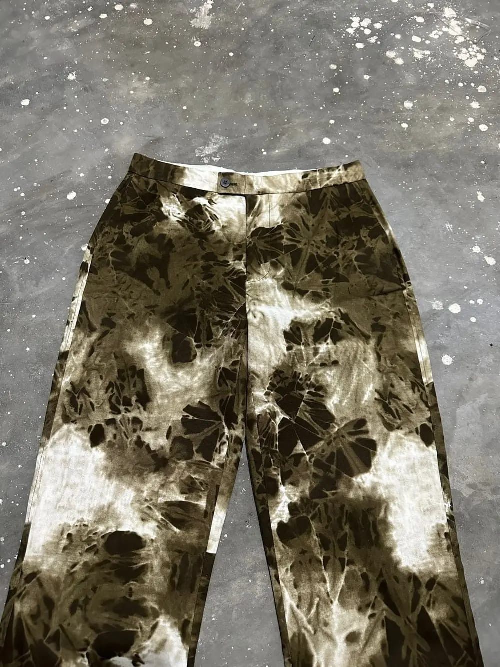 STRENESSE Strenesse Blue Nice Design Tie dye Pants Made in Hungary Size 29" - 2 Thumbnail