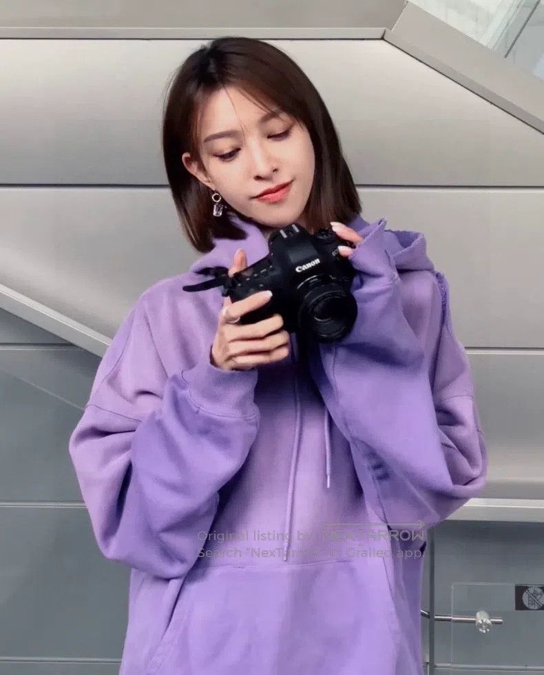 Balenciaga Balenciaga Purple Hoodie Size US M / EU 48-50 / 2 - 8 Thumbnail