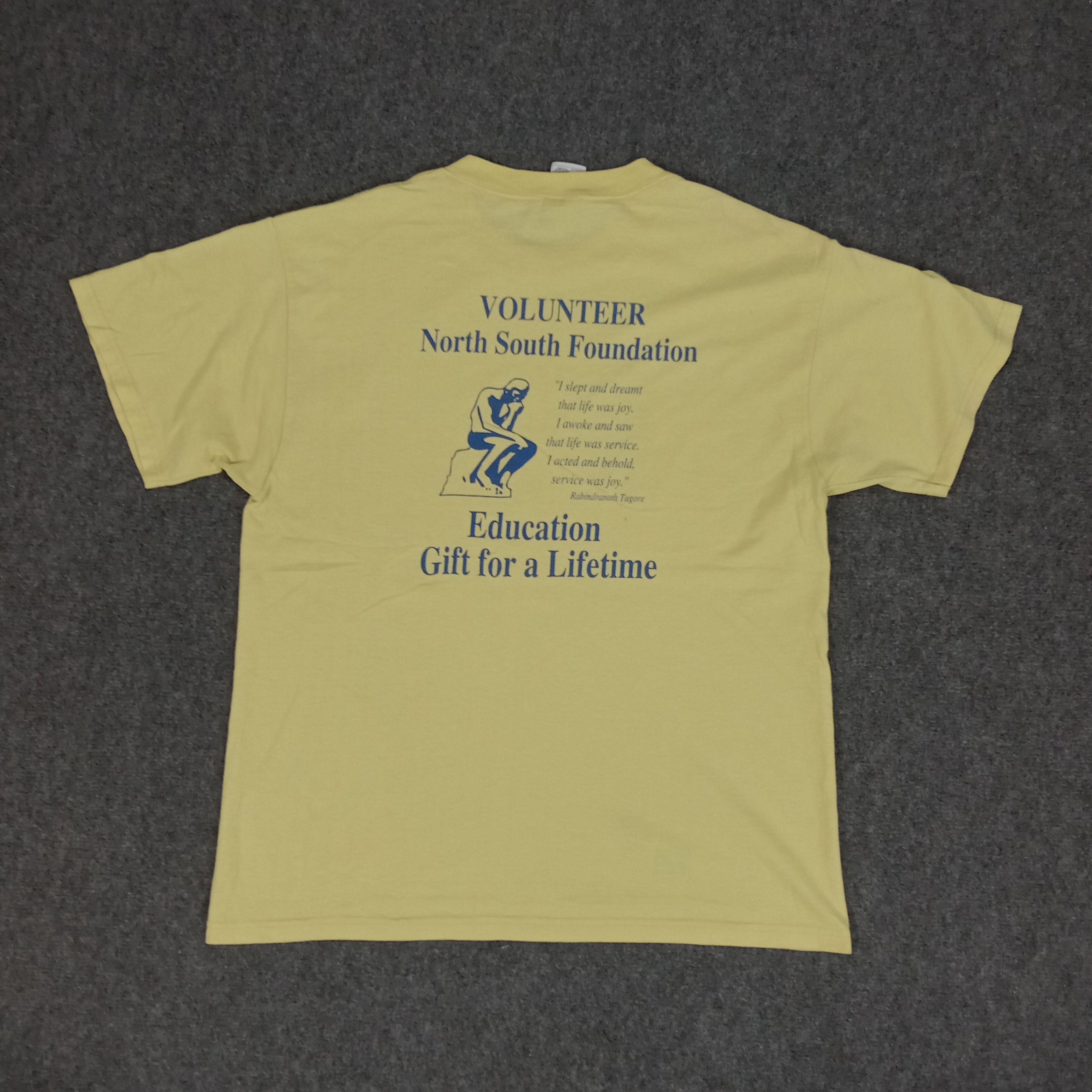 President's × Vintage Mahatma Gandhi Indian History Quotes Style Tshirt Size US L / EU 52-54 / 3 - 6 Thumbnail