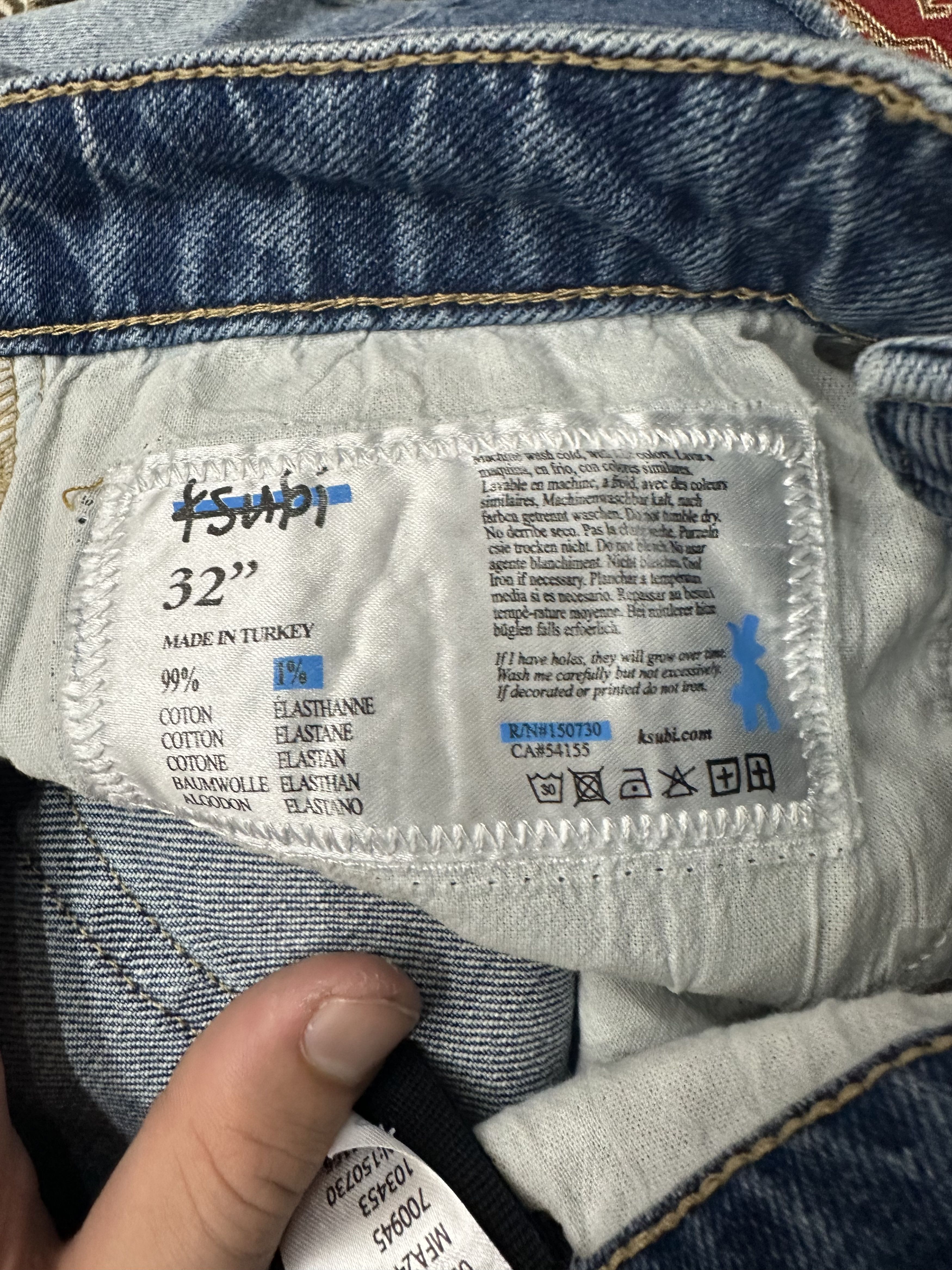 Ksubi Ksubi Denim Shorts Blue Size 32 RARE Size US 32 / EU 48 - 9 Thumbnail