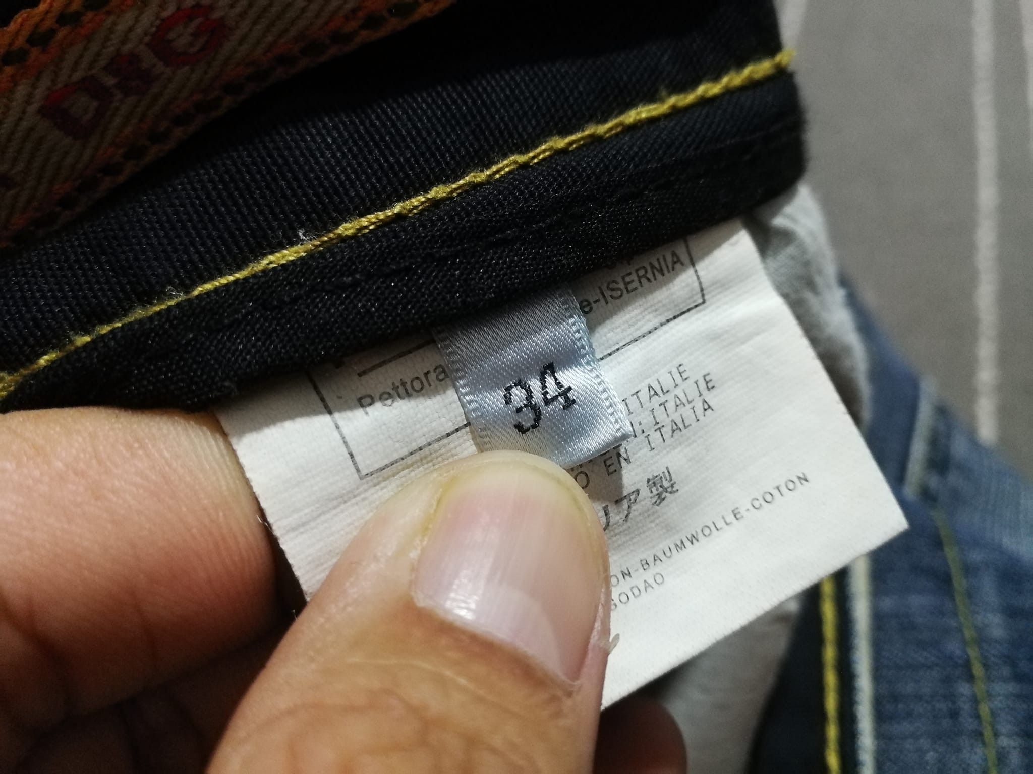 Designer × Dolce & Gabbana I love DOLCE & GABBANA woman denim w33 2063 Size 32" / US 10 / IT 46 - 10 Thumbnail