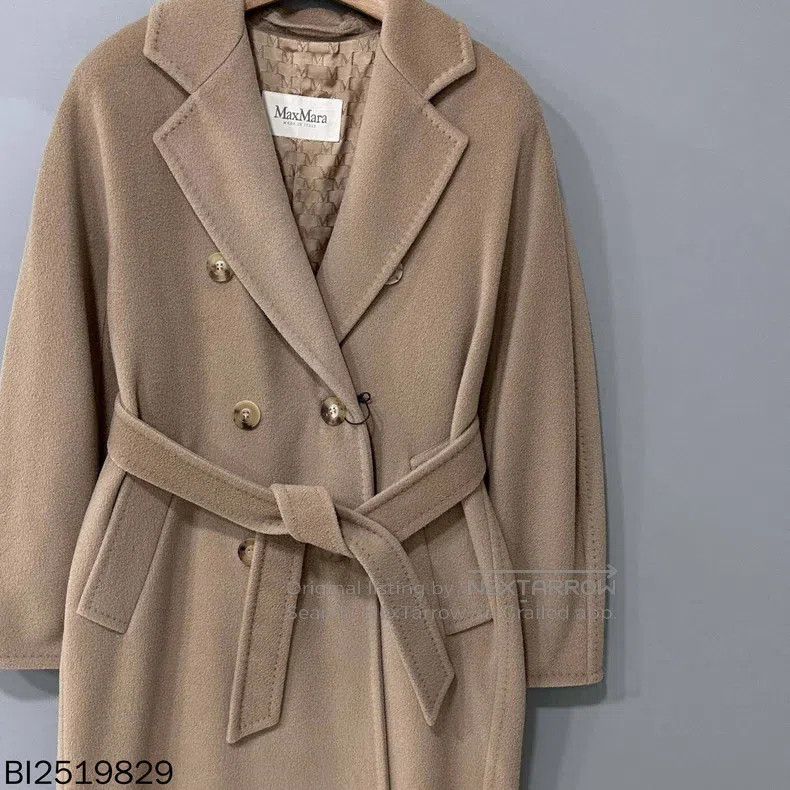 Max Mara Max Mara Camel 101801 coat Size XXS / US 00 / IT 34 - 2 Thumbnail