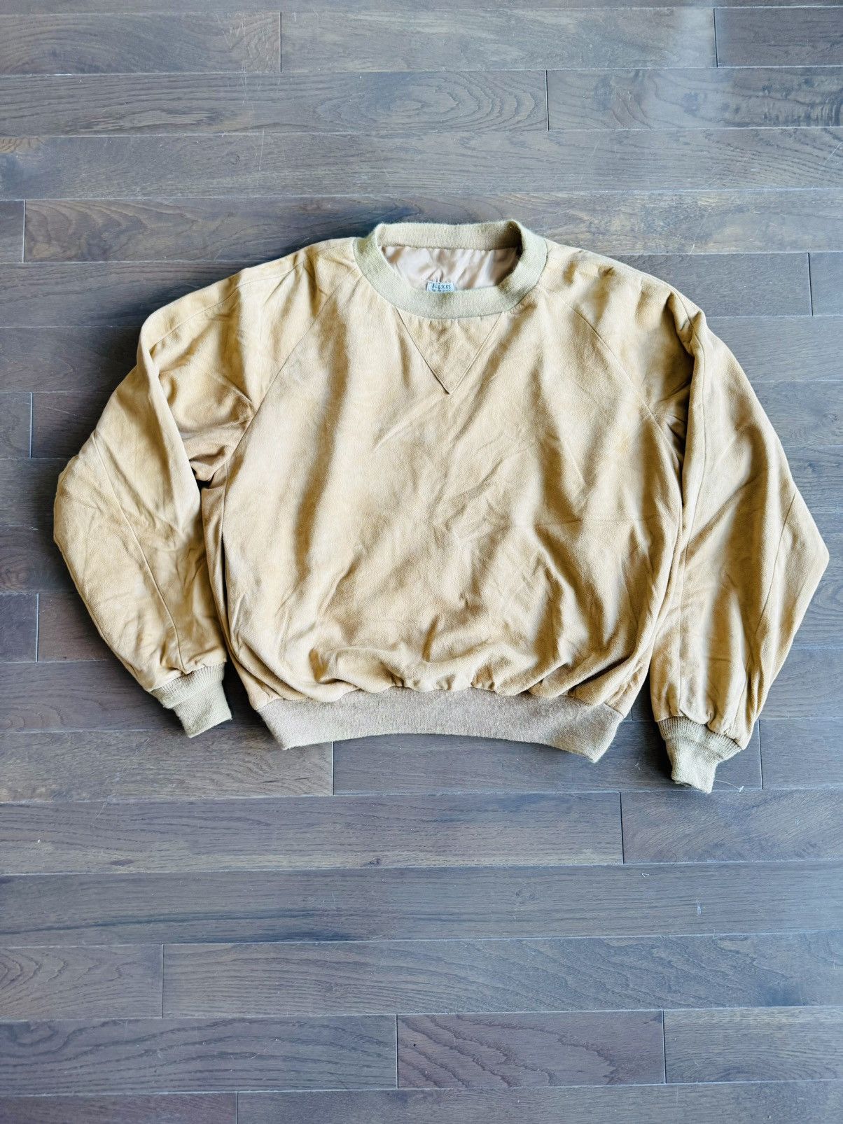 Vintage Vintage fine Suede pullover for Bullocks Wilshire marked XL Size US L / EU 52-54 / 3 - 10 Thumbnail