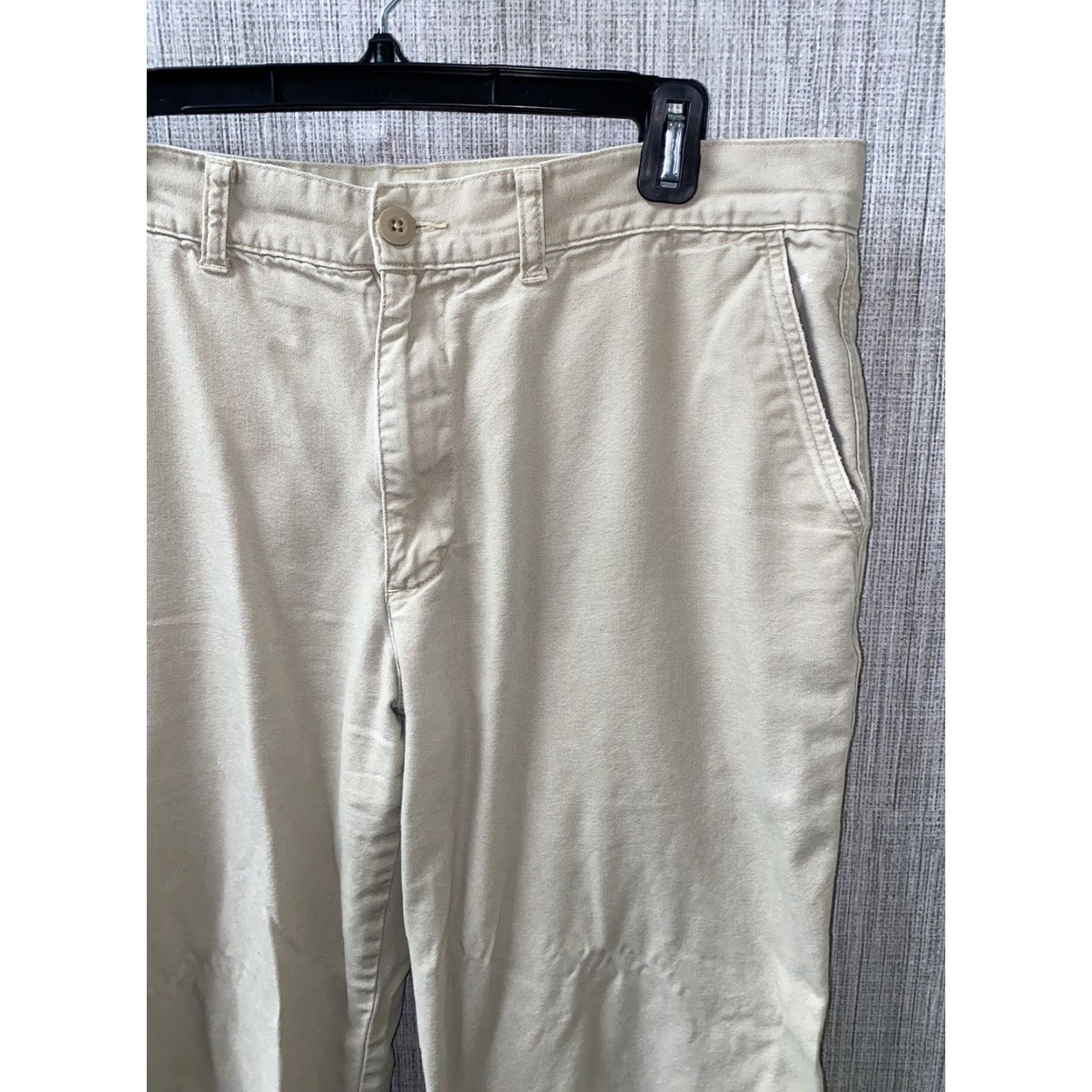 Patagonia Patagonia Pants Mens Beige Zip Fly Casual 34x28 Regular Cotton Size US 34 / EU 50 - 2 Thumbnail