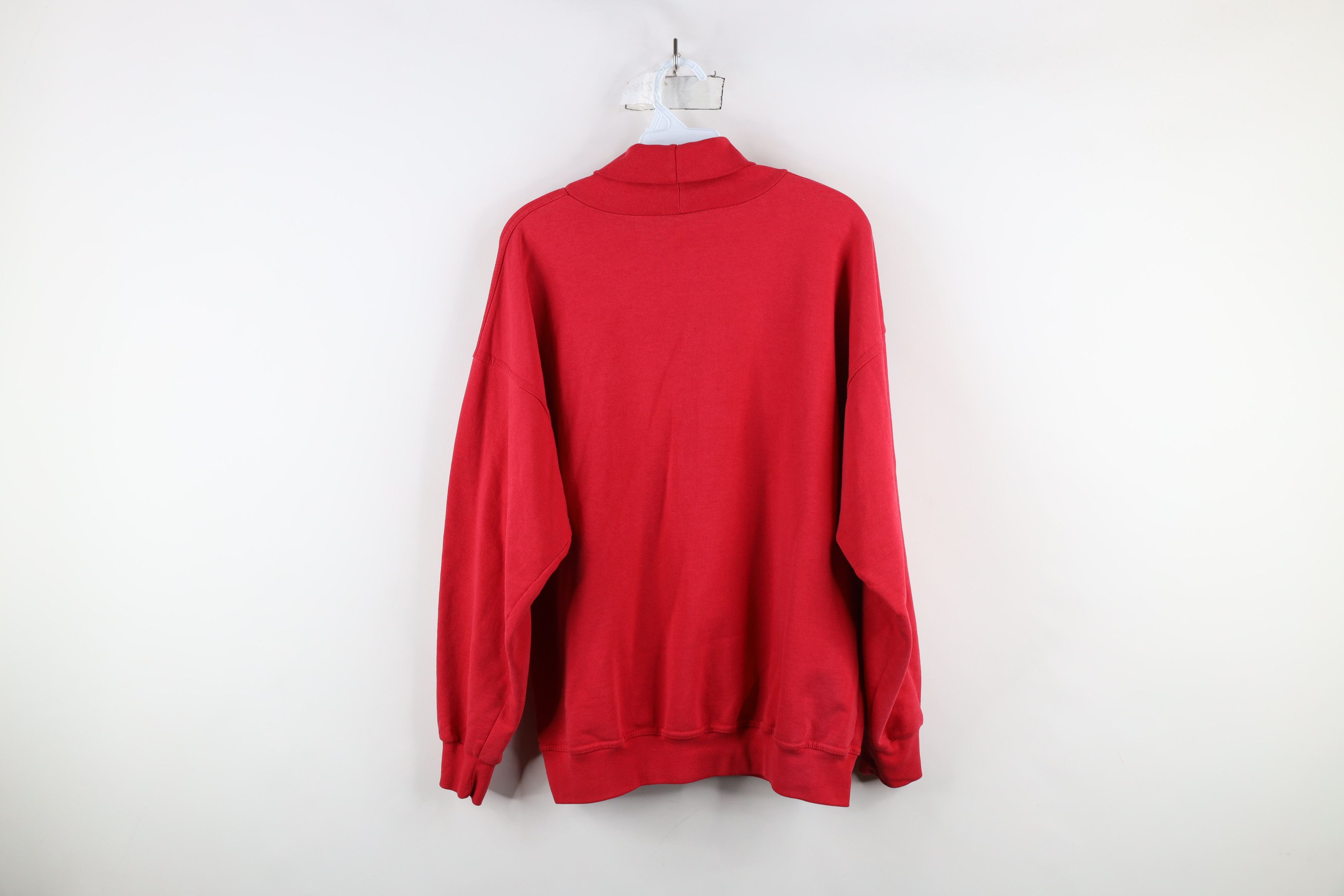Vintage Vintage 90s Streetwear Ice Skating Turtleneck Sweatshirt Size L / US 10 / IT 46 - 13 Thumbnail