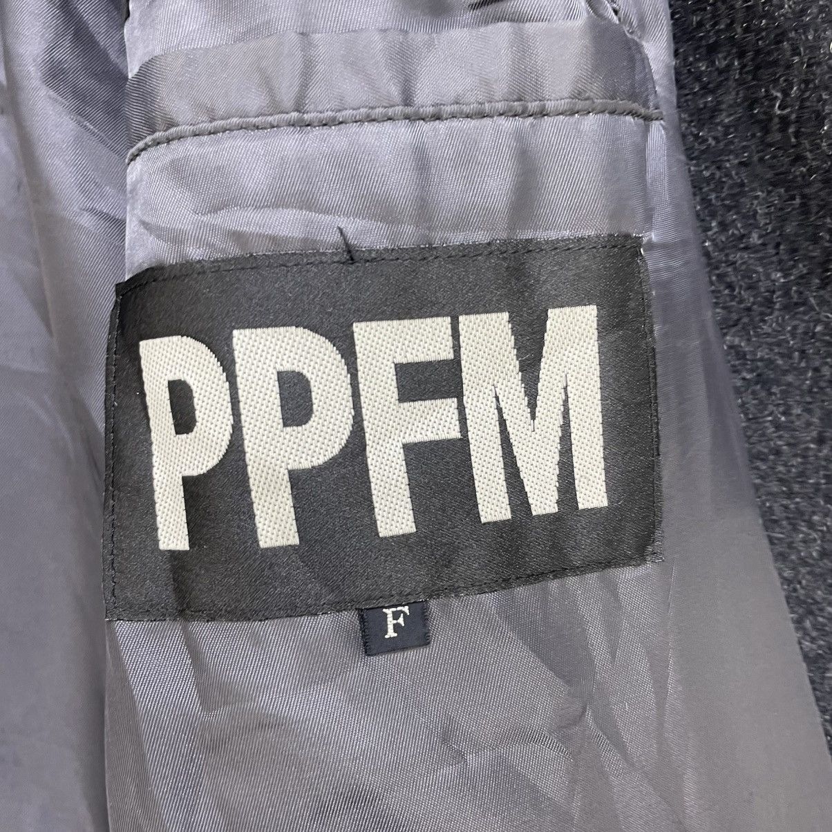 Designer × Japanese Brand × PPFM 💥Vintage PPFM Herringbone Hooded Jacket Size US M / EU 48-50 / 2 - 7 Thumbnail