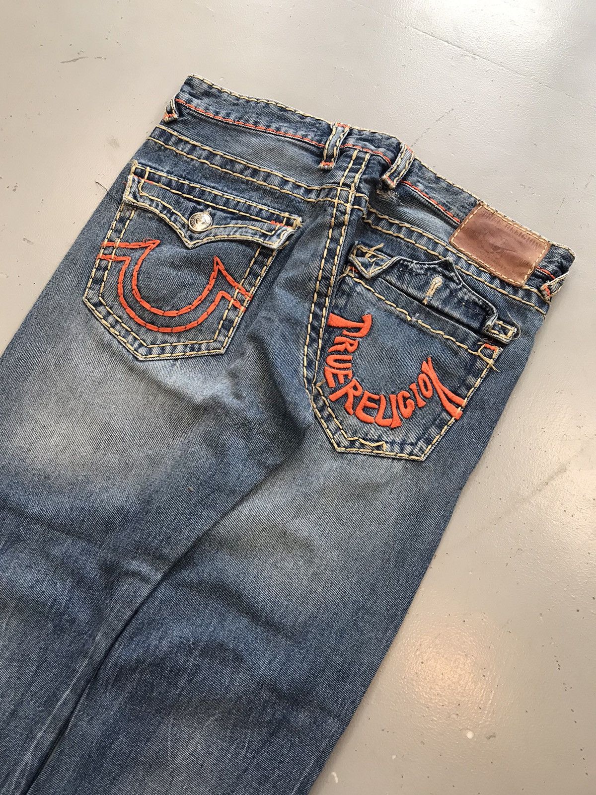 Rock Revival Vintage true religion double stitch bootcut denim Size US 36 / EU 52 - 9 Thumbnail