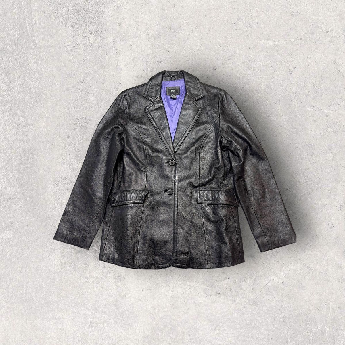 Mossimo × Vintage Vintage Mossimo leather jacket Size M / US 6-8 / IT 42-44 - 1 Thumbnail