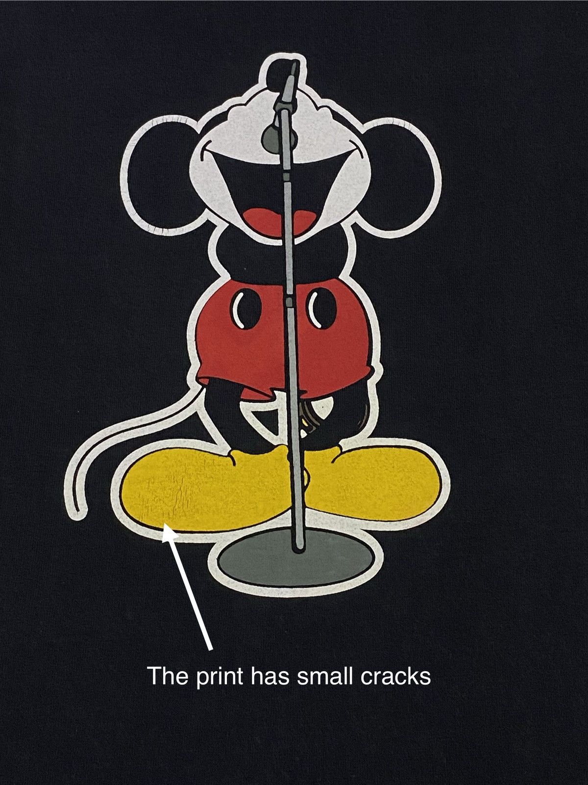 Disney × Number (N)ine 2000s Number Nine X Disney Mickey Mouse Tee Size US L / EU 52-54 / 3 - 7 Thumbnail