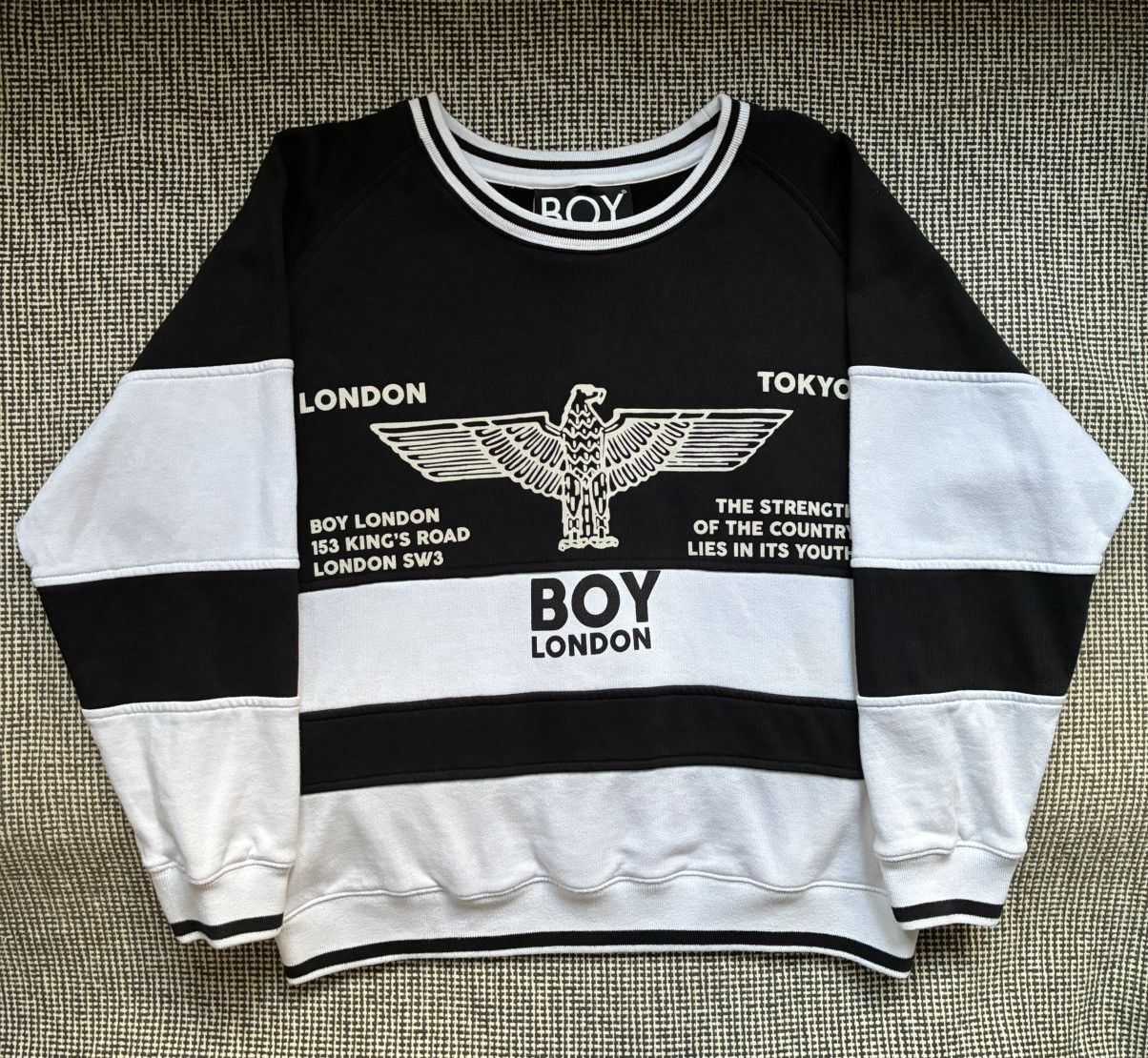 Boy London Boy London Stripped Jumper Size US M / EU 48-50 / 2 - 2 Thumbnail