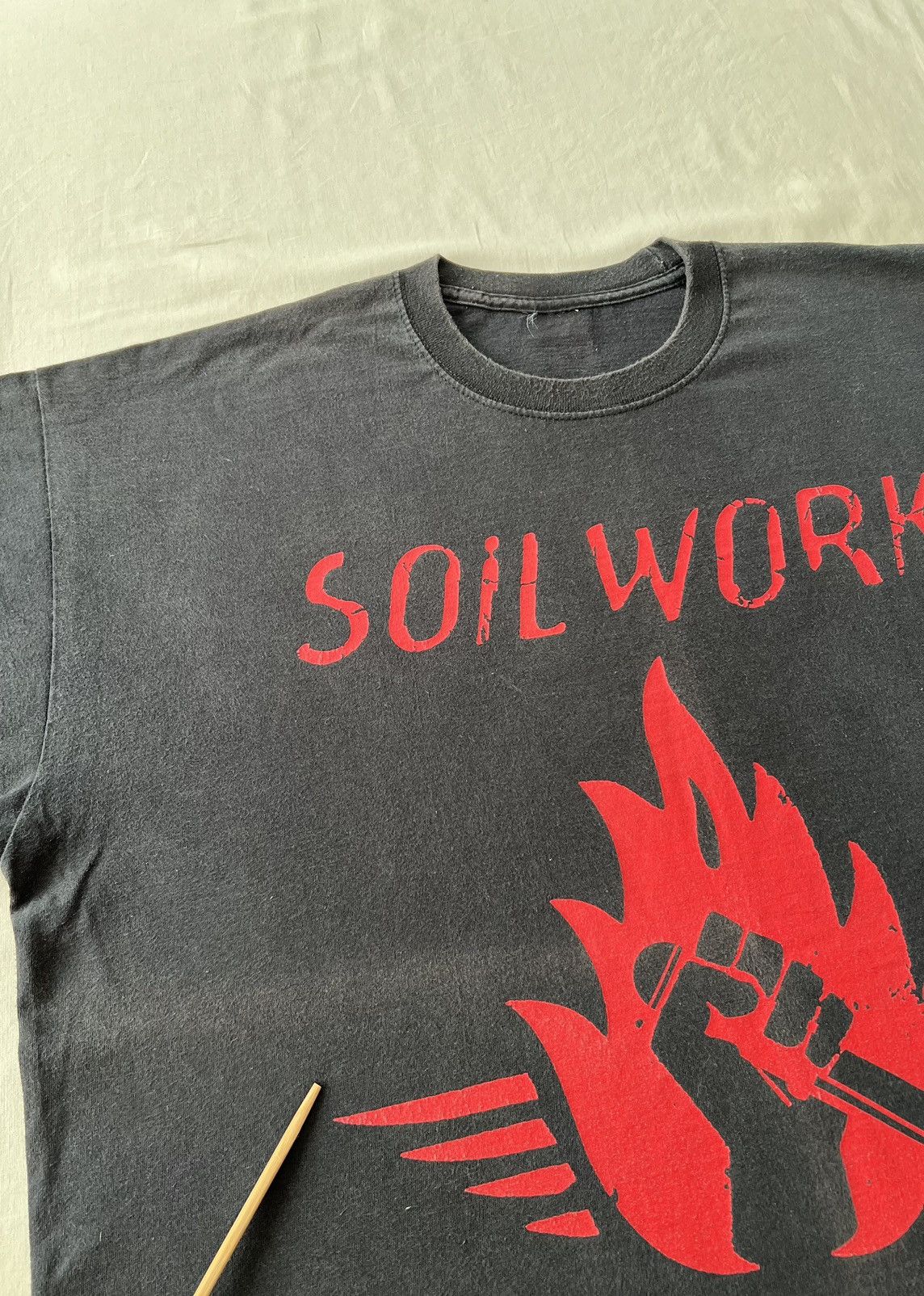 Band Tees Vintage 2005 Soilwork Stabbing the Drama Death Metal Band Size US XL / EU 56 / 4 - 6 Thumbnail