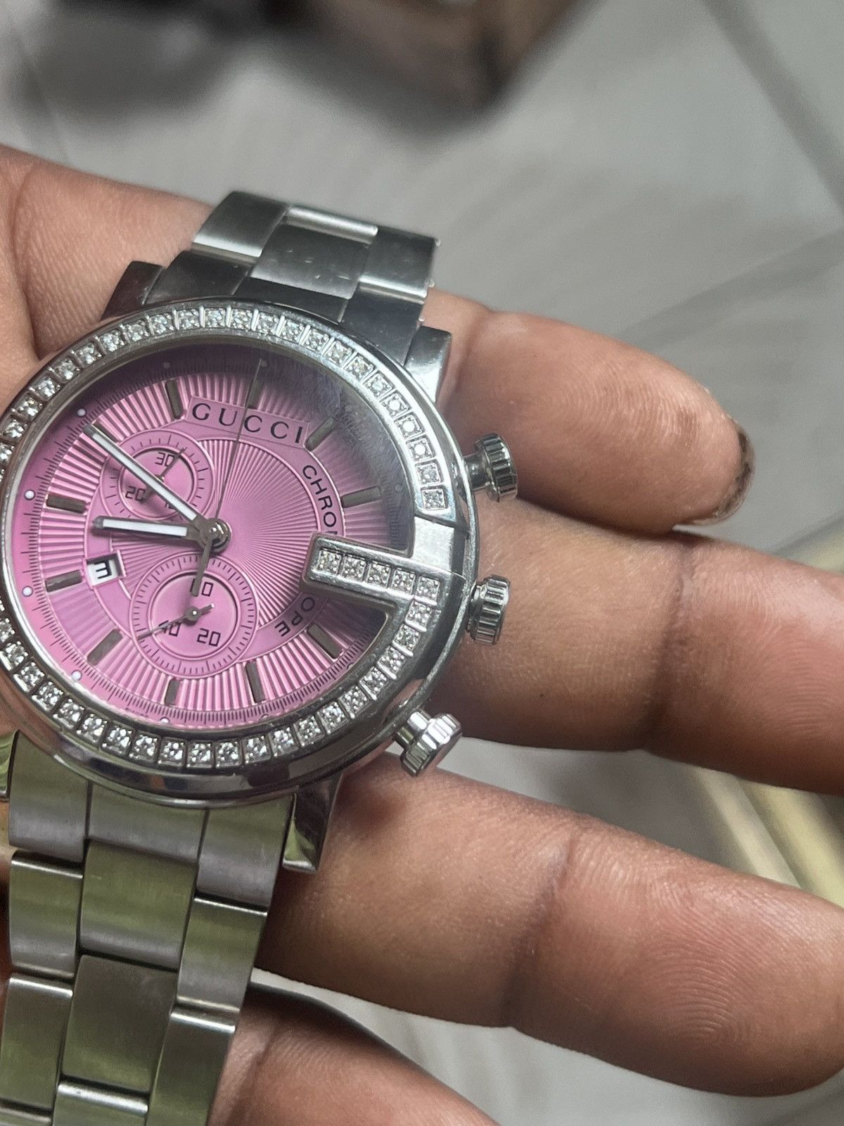 Gucci Gucci diamond watch Size ONE SIZE - 4 Thumbnail