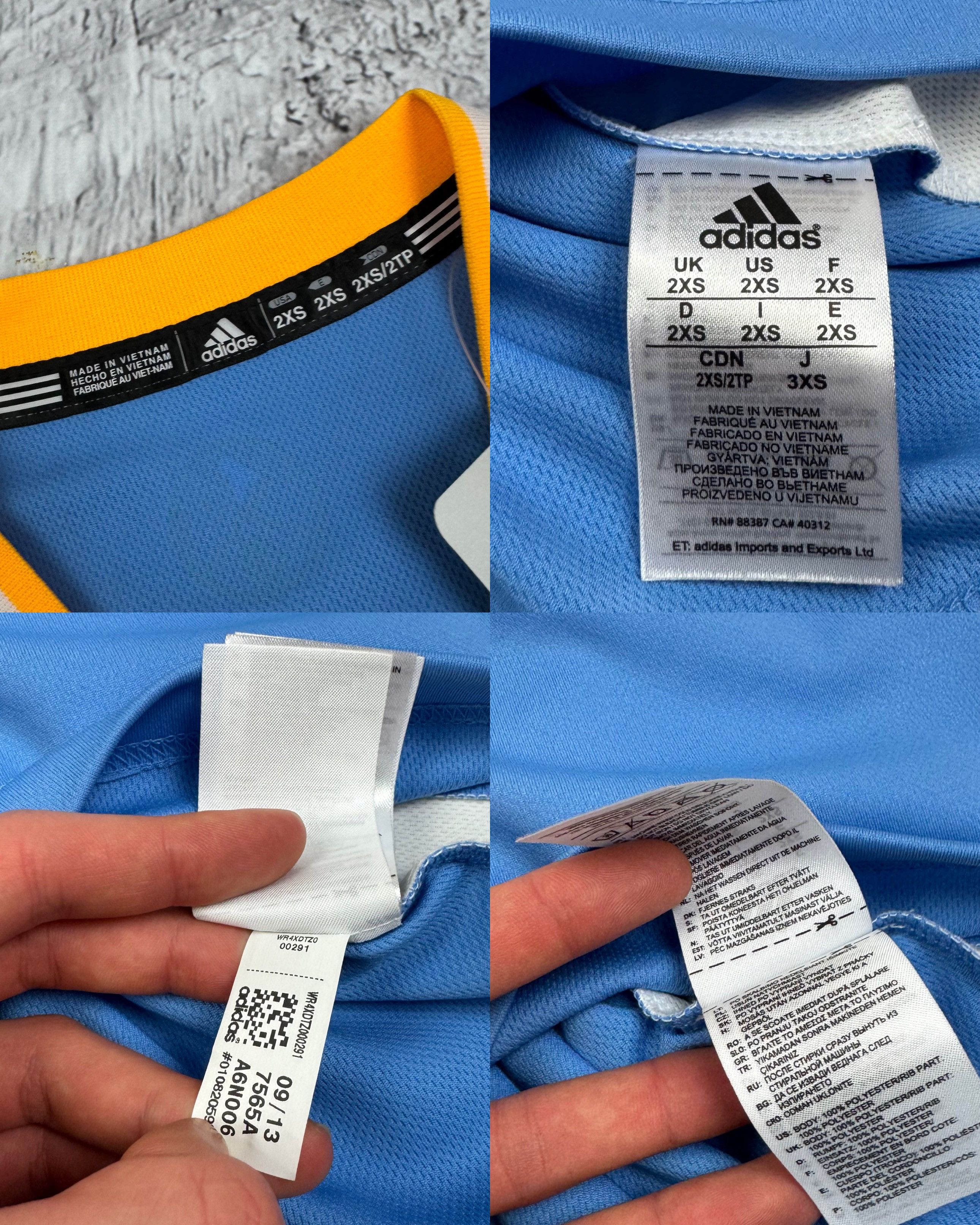 Adidas Adidas Men's Denver Nuggets Danilo Gallinari #8 Jersey 2XS Size US XS / EU 42 / 0 - 2 Thumbnail
