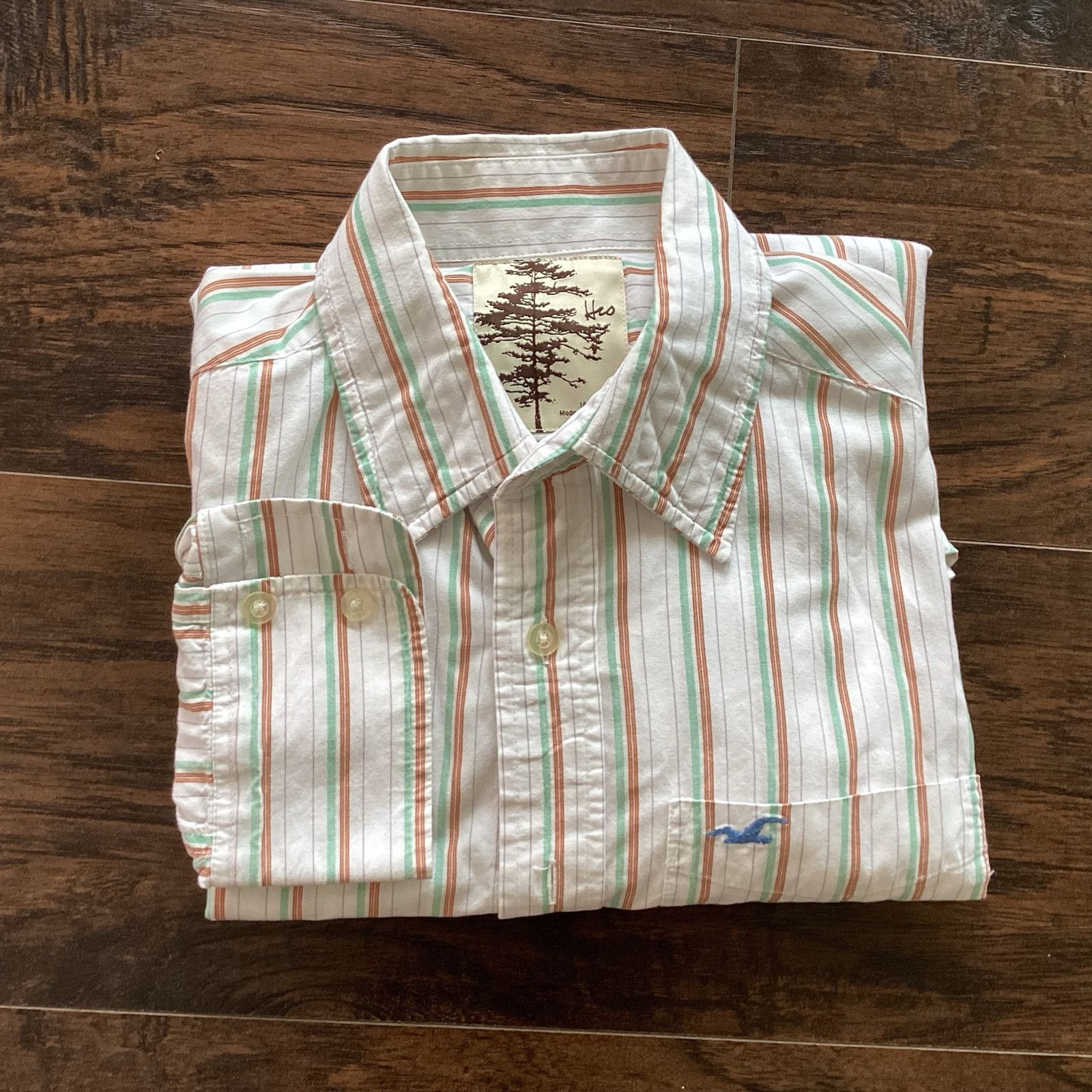 Hollister Hollister Vertical Stripes Button Down Size US S / EU 44-46 / 1 - 1 Thumbnail