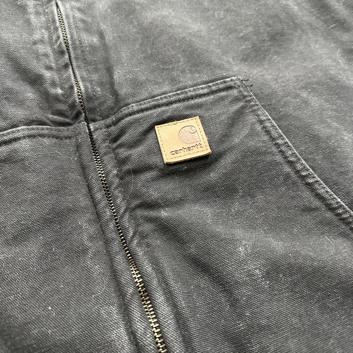 Carhartt Vintage 2000s Y2K Carhartt Sherpa Lined Work Jacket Size US XXL / EU 58 / 5 - 6 Thumbnail