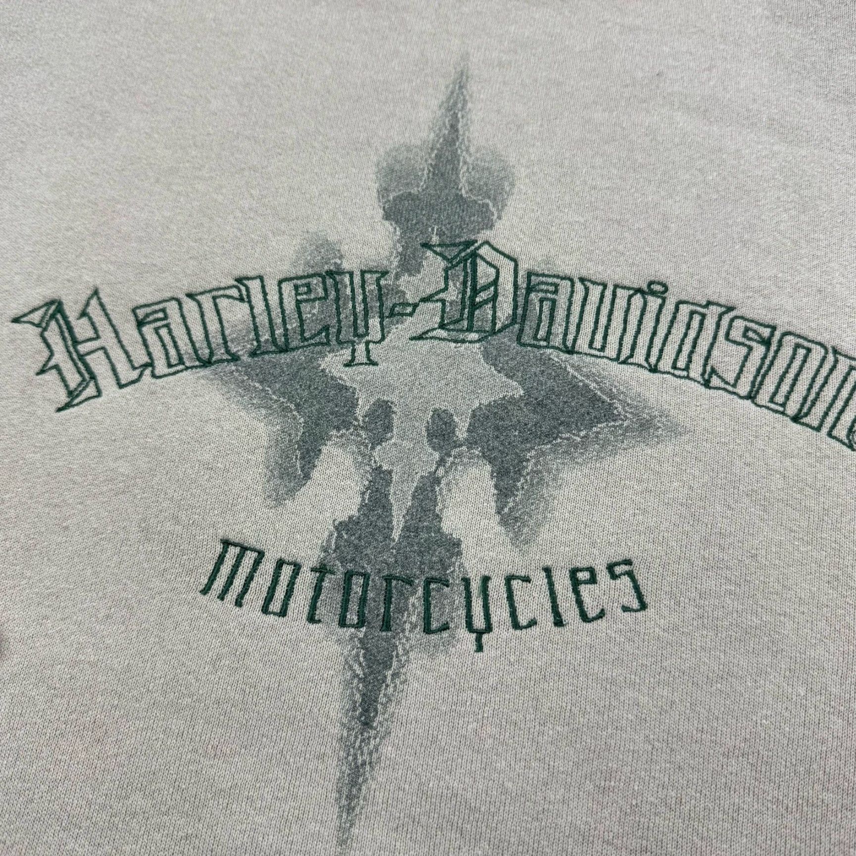 Harley Davidson Vintage Harley-Davidson Sweatshirt Adult Medium Tan Embroider Biker Motorcycle Size US M / EU 48-50 / 2 - 5 Thumbnail