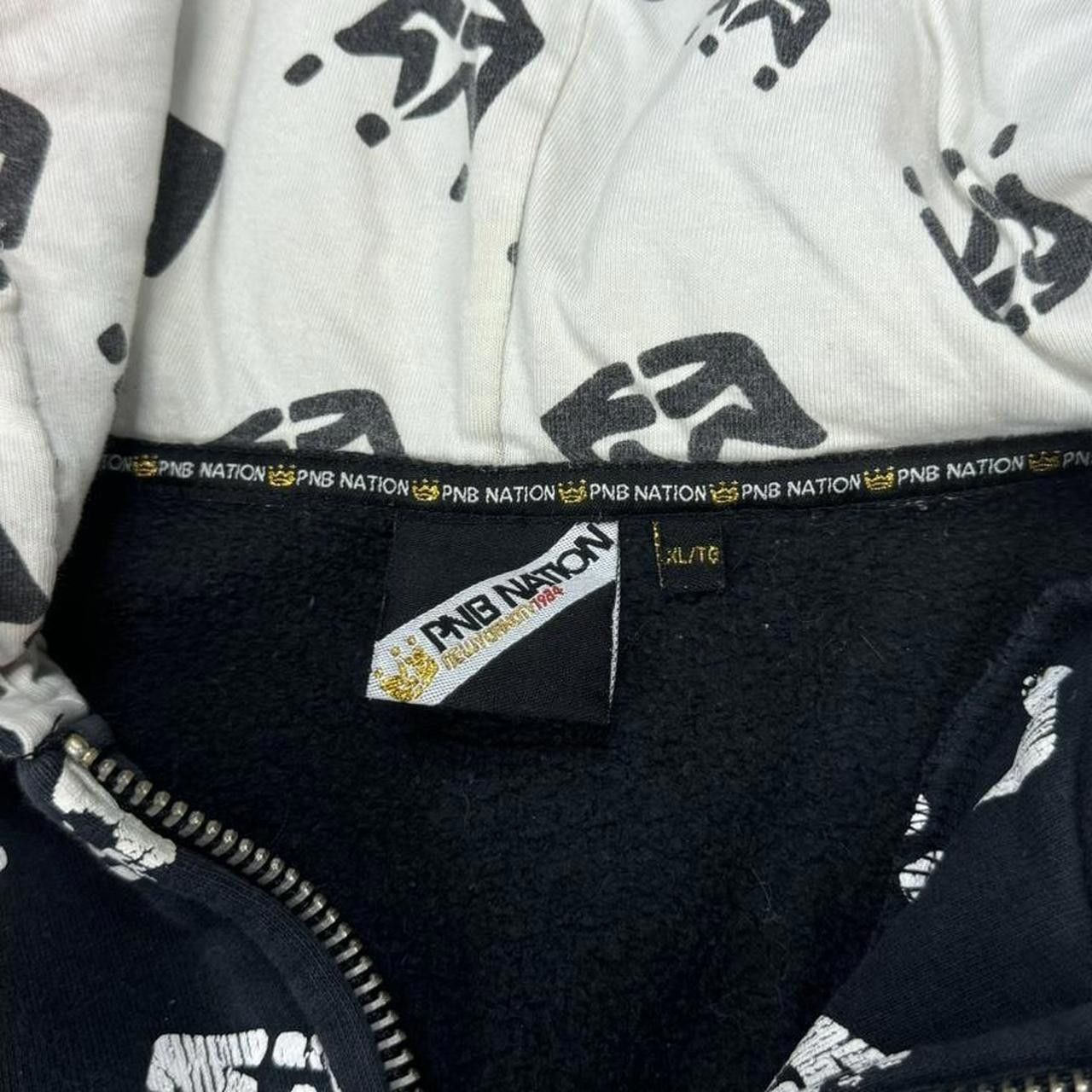 Japanese Brand × Vintage VTG Y2K PNB Nation All Over Print Zip Up Hoodie Size US XL / EU 56 / 4 - 5 Thumbnail