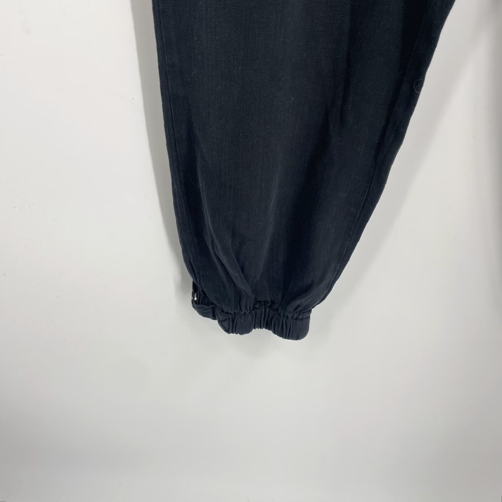 Vintage Carly Jean Pants Womens Large Navy Blue Joggers Tapered Drawstring Pockets 90s Cars Style Adult Regular Long Clothing Mens Womens Girls Boys Size 36" / US 14 / IT 50 - 6 Thumbnail