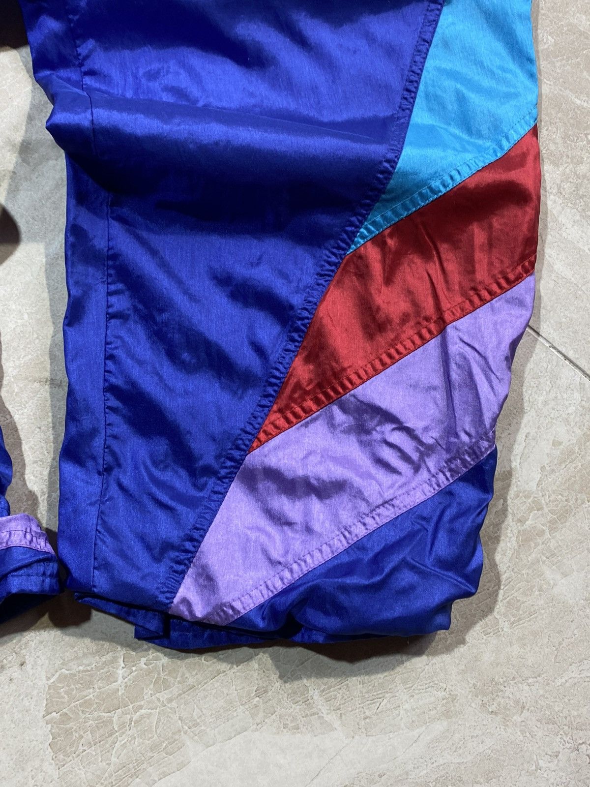 Adidas 🔥 Y2k ADIDAS COLORBLOCK TRACKSUIT RAVE TECHNO FIT PARACHUTE Size US M / EU 48-50 / 2 - 6 Thumbnail