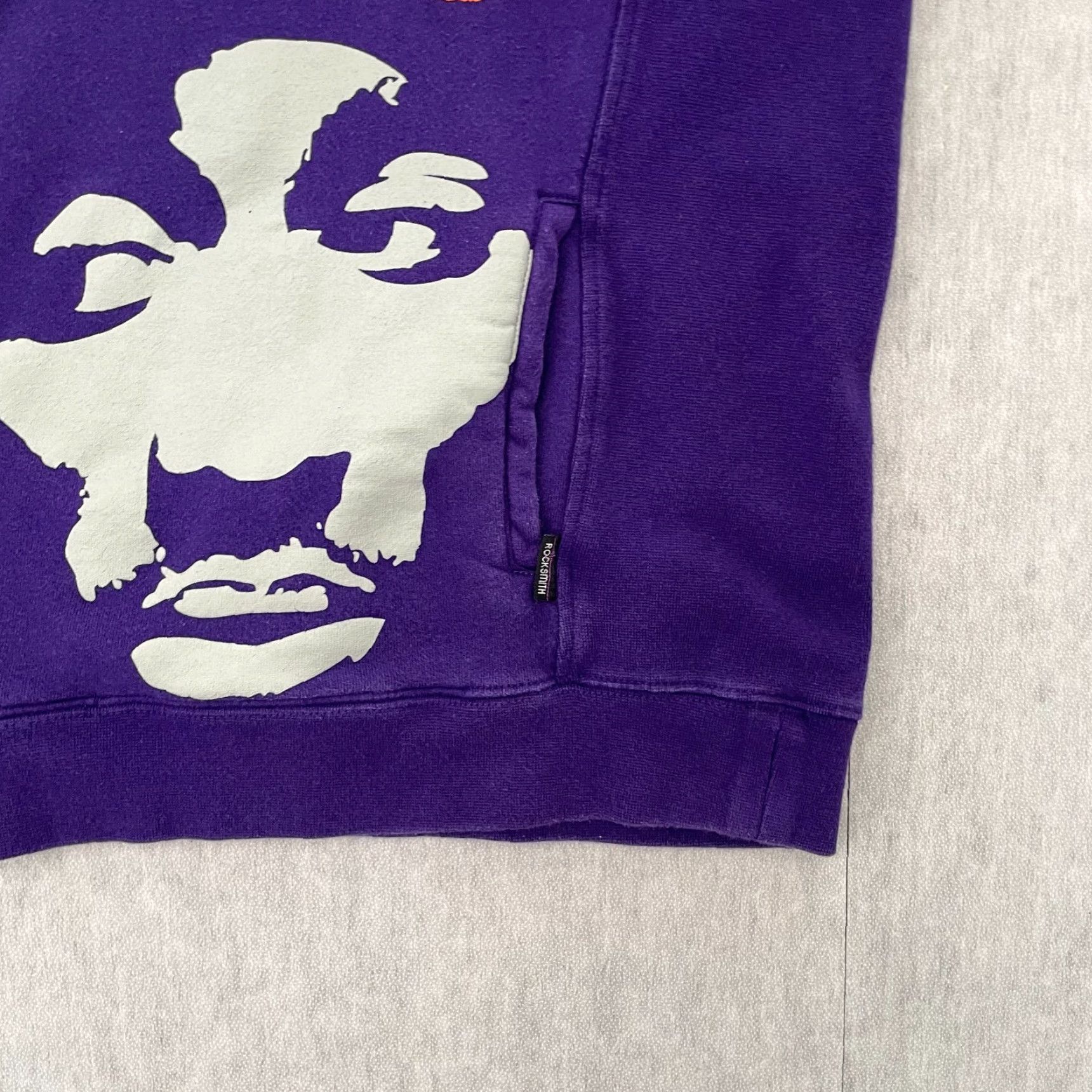Vintage VINTAGE Tupac Shakur 2Pac Sweater Rock Smith Crew Neck Short Sleeve Purple with Pockets Mens S Shoes Not applicable Size US S / EU 44-46 / 1 - 5 Thumbnail