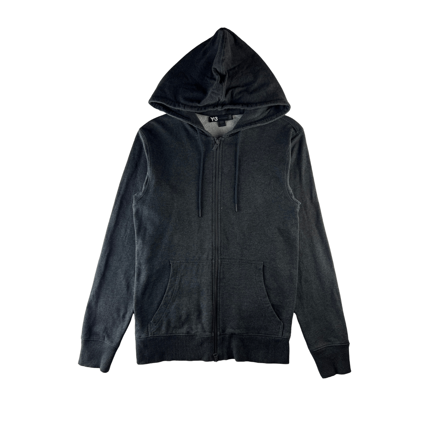 Y-3 × Yohji Yamamoto Y-3 Dark Grey Zip Hoodie Size US M / EU 48-50 / 2 - 3 Thumbnail