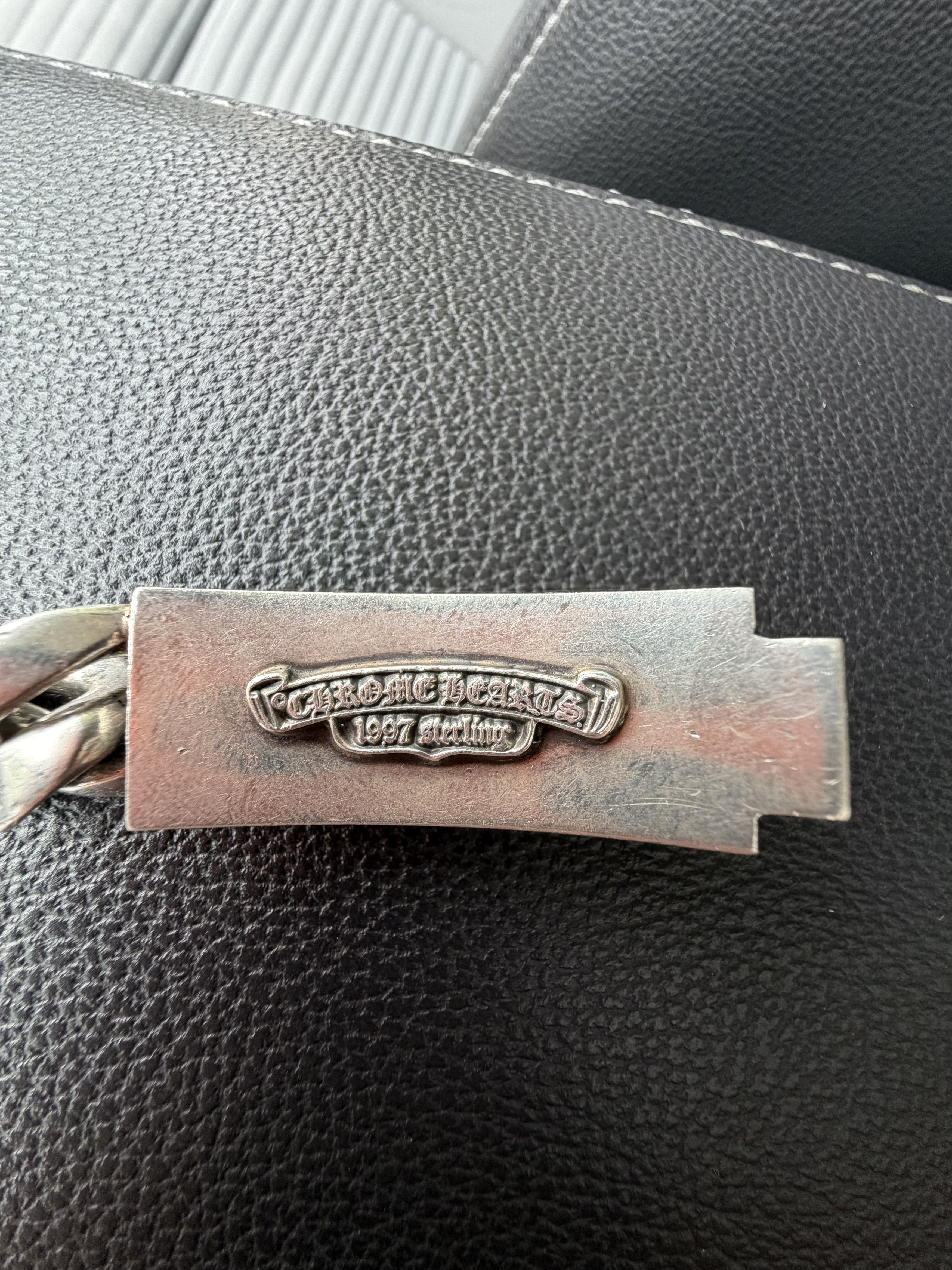 Chrome Hearts Chrome Hearts Floral ID Bracelet 8.25in - pre-owned Size ONE SIZE - 8 Thumbnail