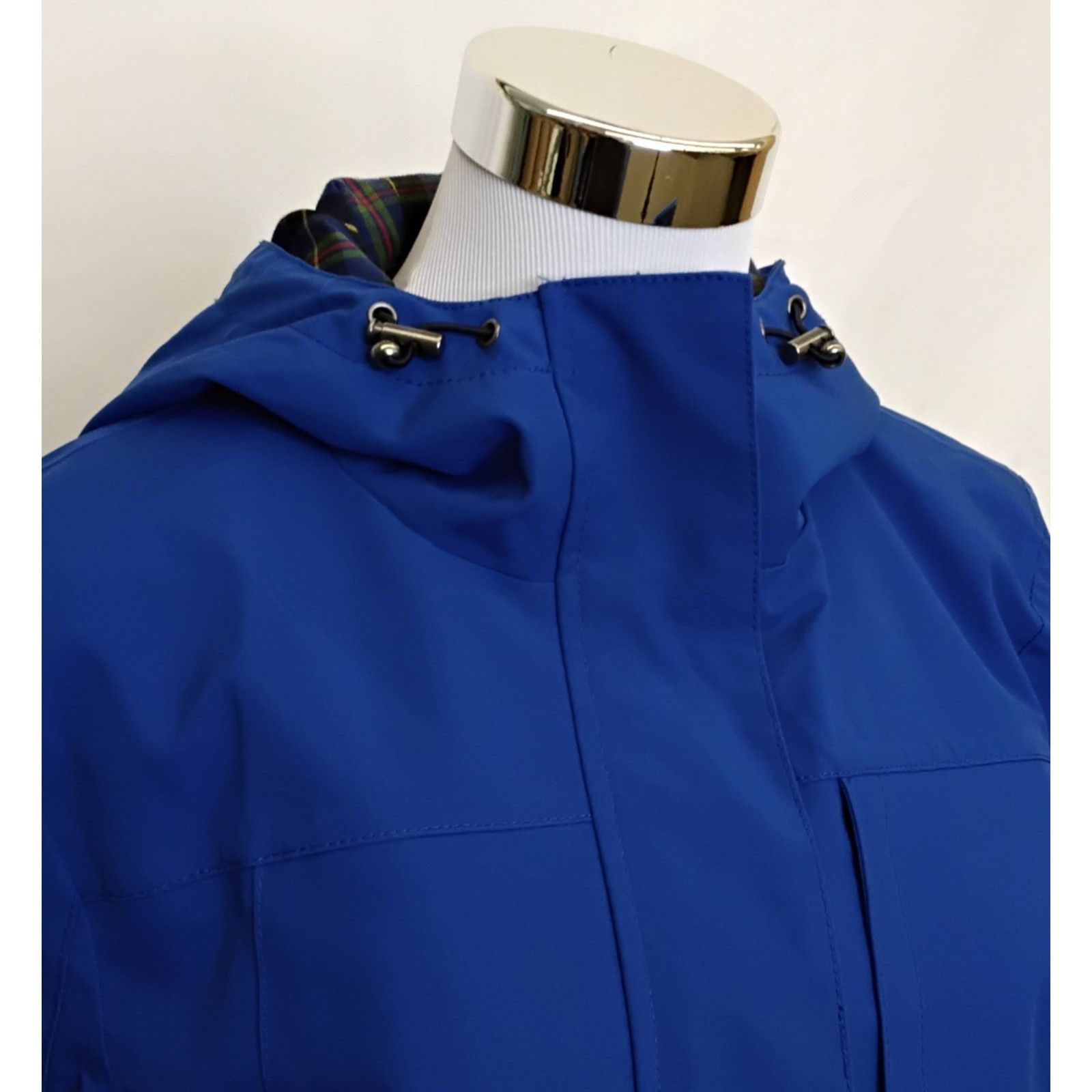 Pendleton Pendleton Rain Jacket Women's M Blue Full Zip Hooded Size M / US 6-8 / IT 42-44 - 4 Thumbnail