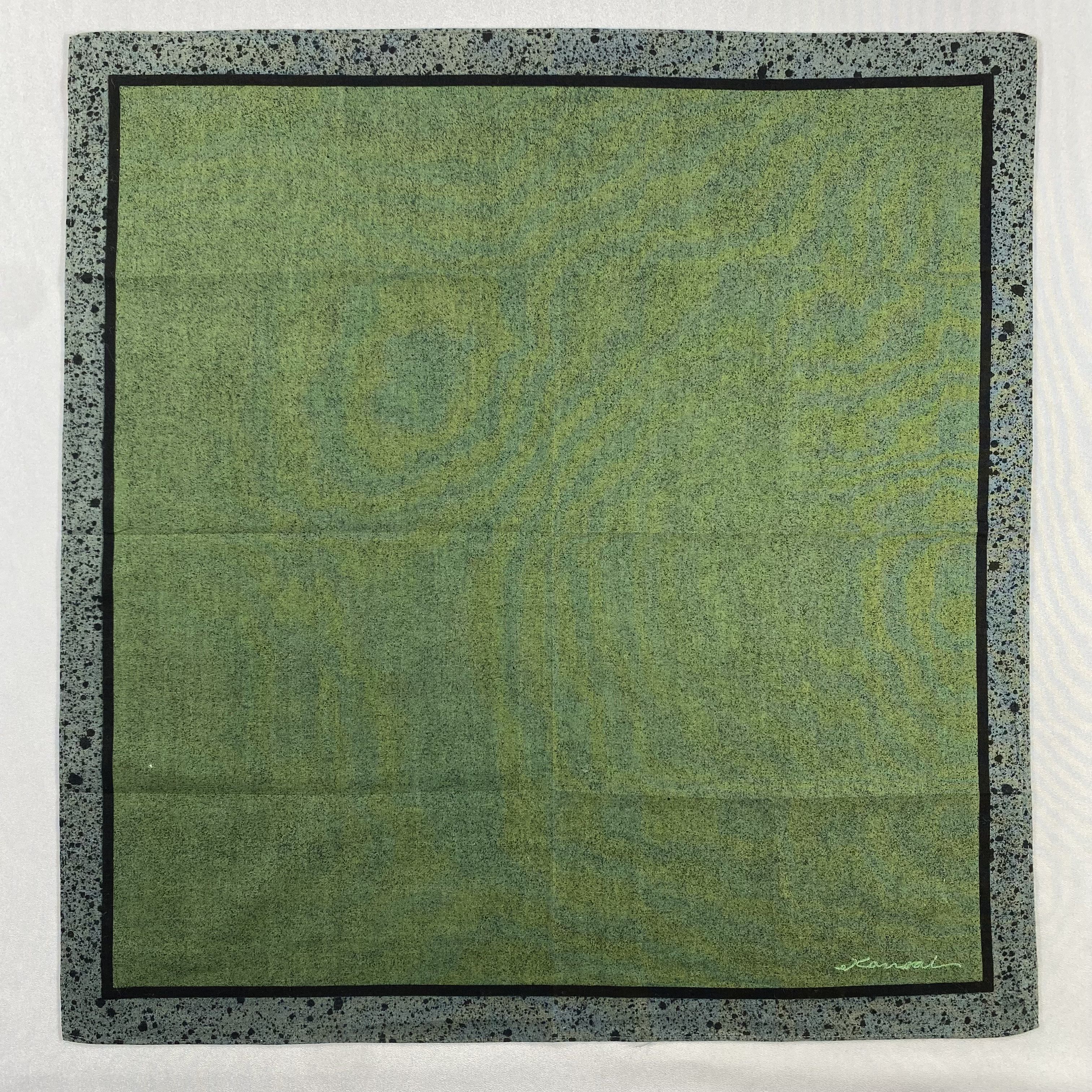 Kansai Yamamoto × Vintage Kansai Yamamoto Bandana/ Handkerchief / Neckerchief-P780 Size ONE SIZE - 1 Thumbnail