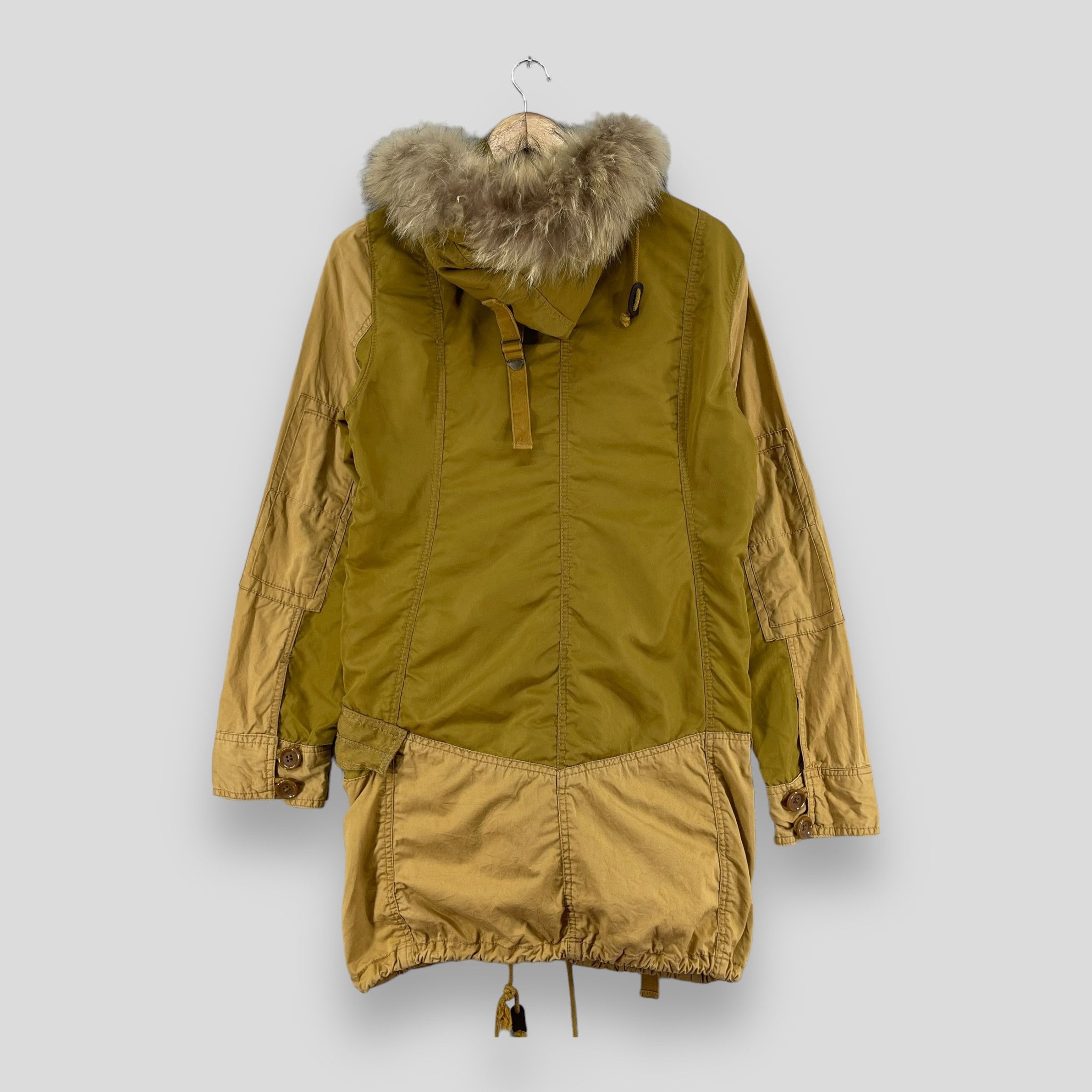 Avirex Vintage AVIREX Army Reconstruct Faux Fur Parka Jacket Size US S / EU 44-46 / 1 - 8 Thumbnail
