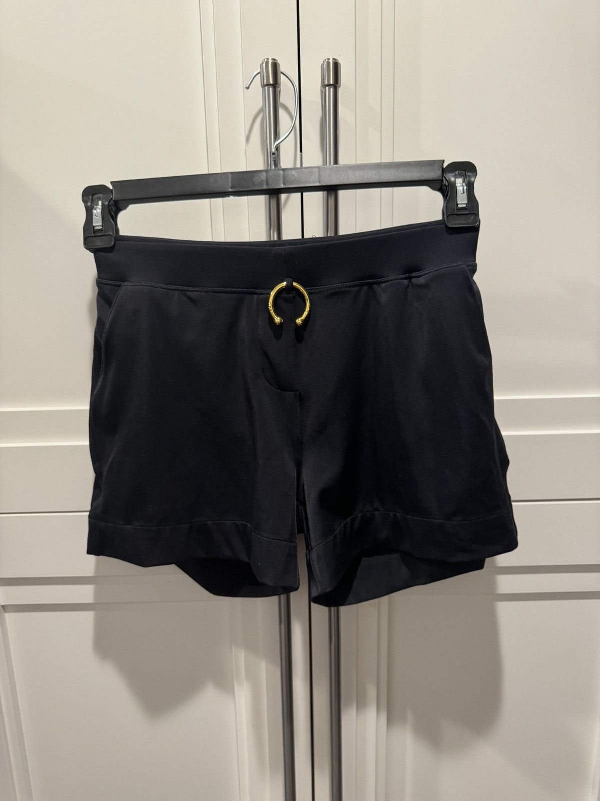 image of Charlie By Matthew Zink Charlie By Mz Black Grecian Ring Short - Small - (Sold Out), Men's (Size 30