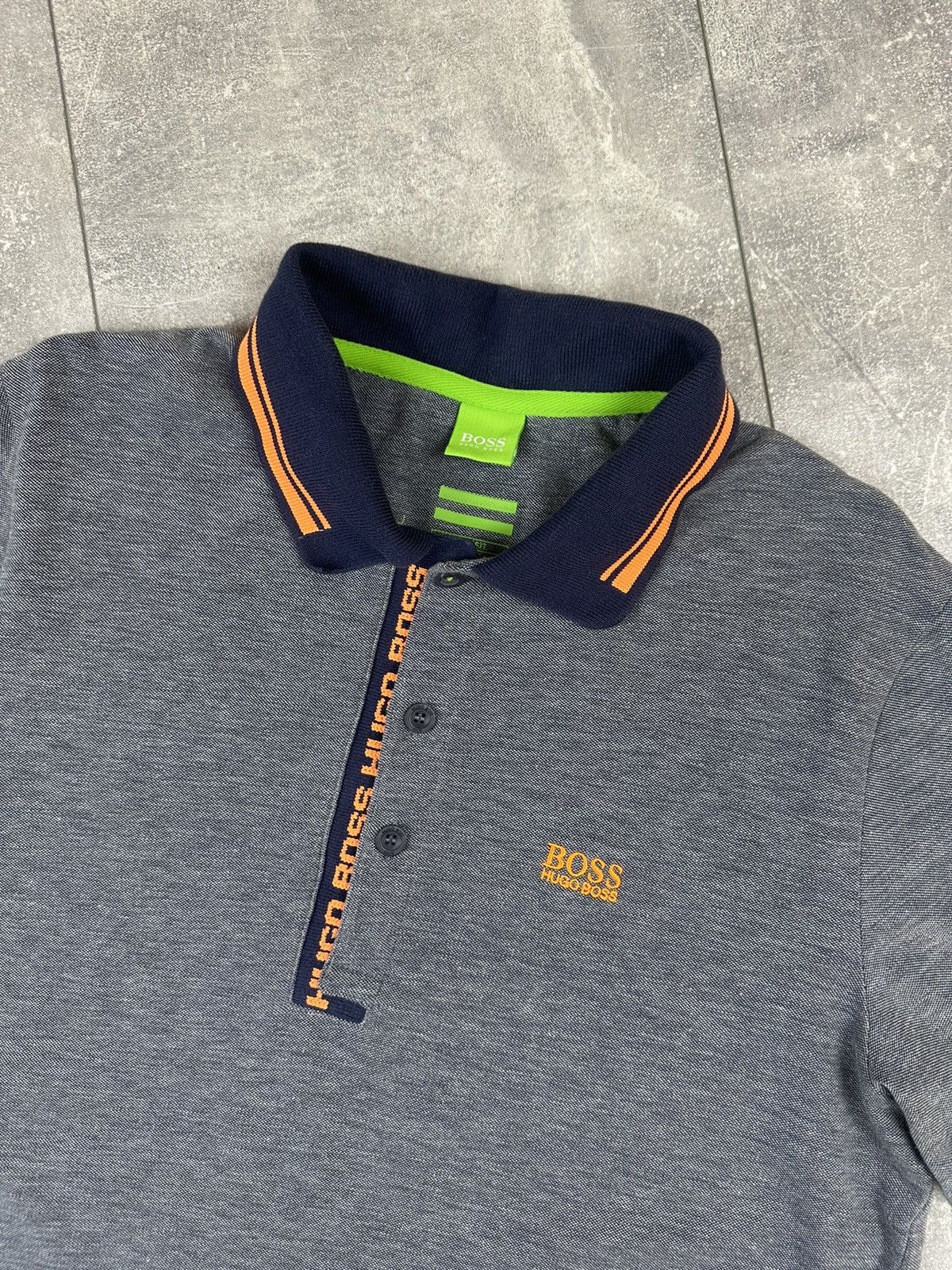 Hugo Boss Hugo Boss Multi Logo Mens Luxury Polo Size US L / EU 52-54 / 3 - 6 Thumbnail