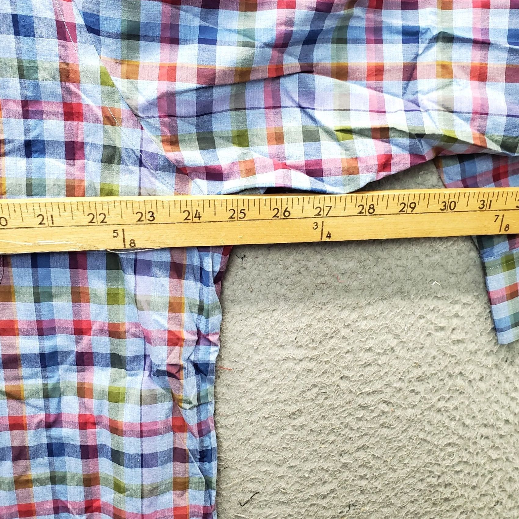 Cremieux Daniel Cremieux Shirt Mens XXL Multicolor Check Slim Fit Long Sleeve Button Down Size US XXL / EU 58 / 5 - 3 Thumbnail